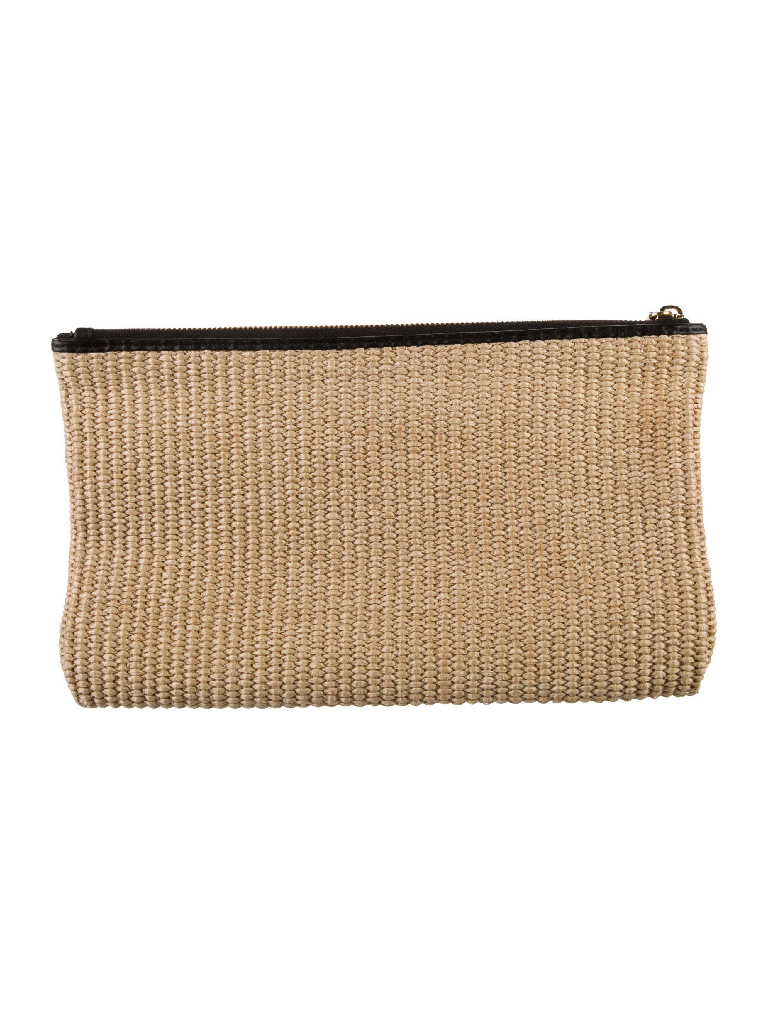 Fendi Neutral and Black Cosmetic Pouch