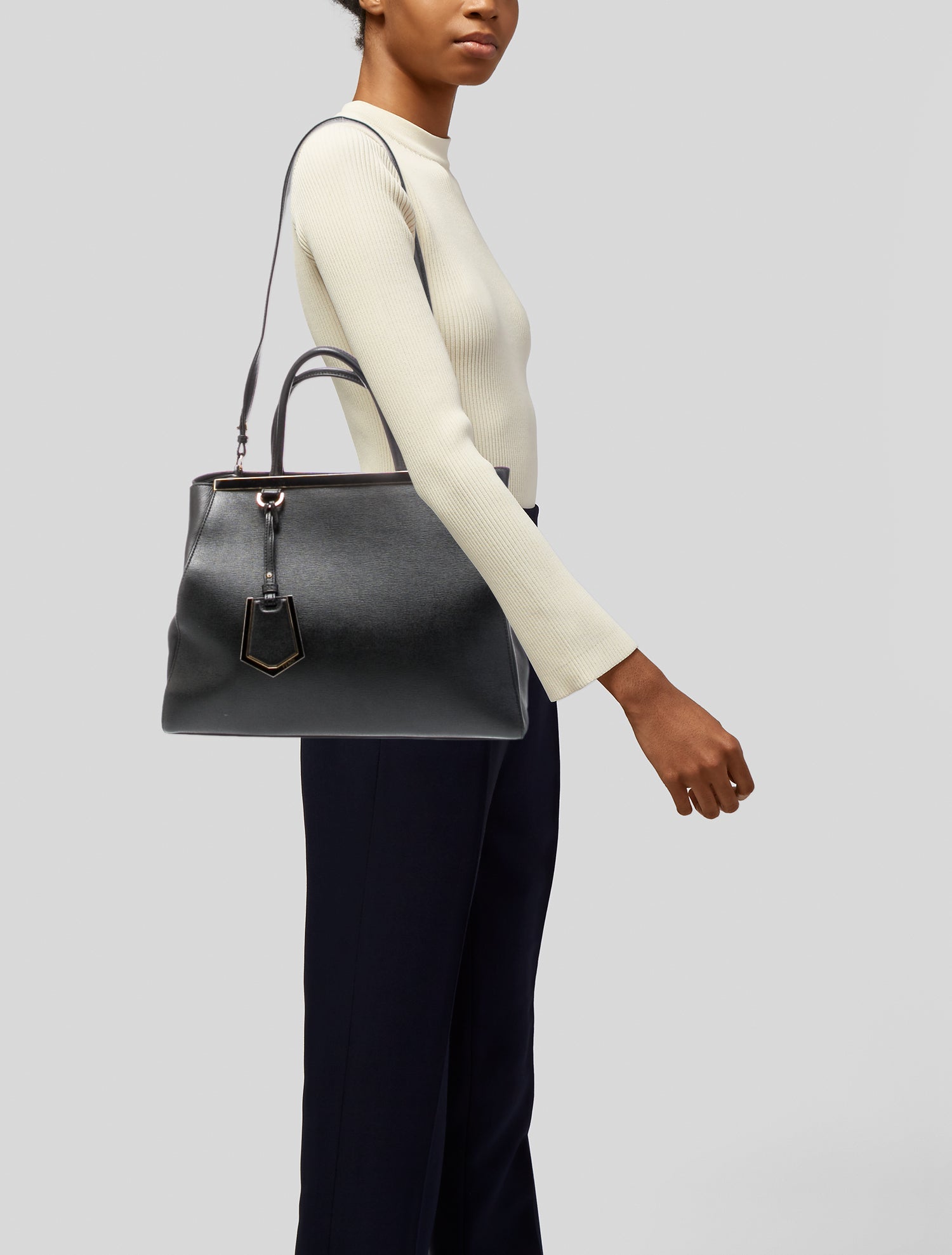 Fendi Leather 2Jours Medium