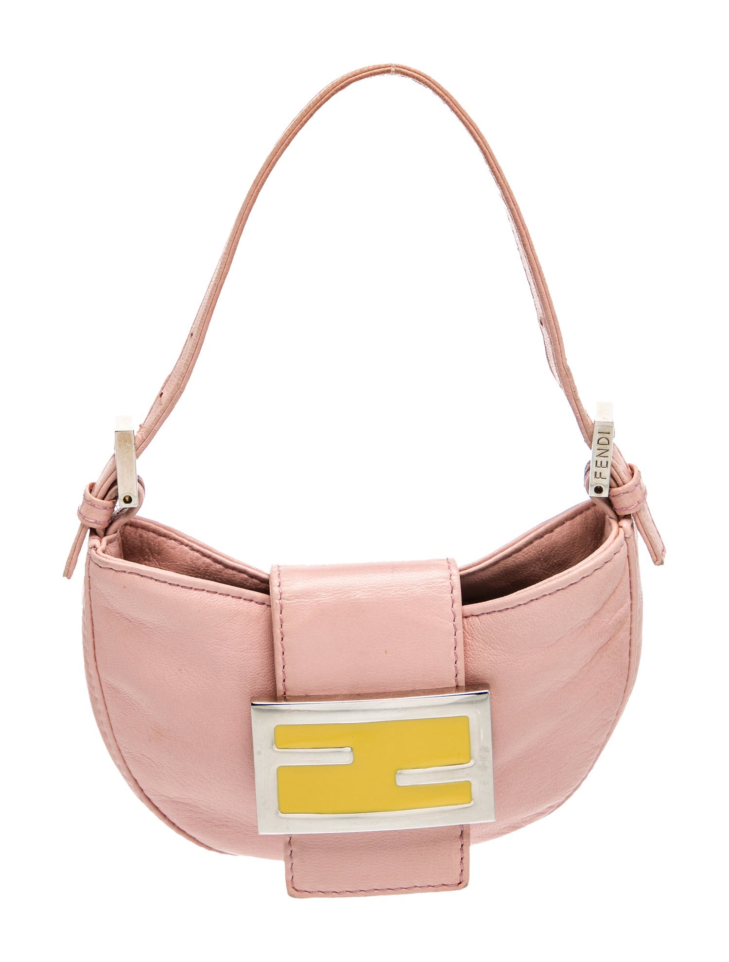 Fendi Leather Baguette