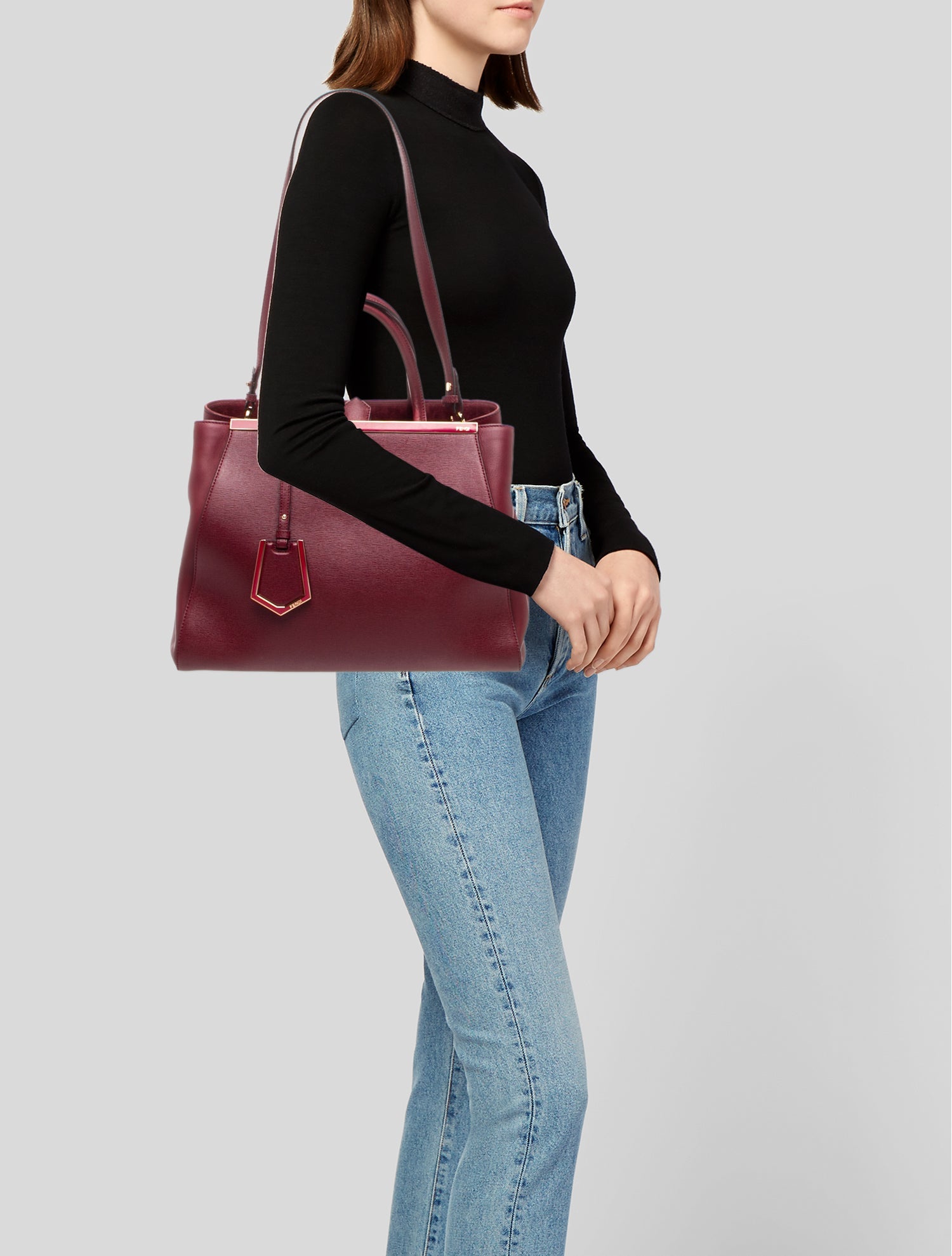 Fendi Leather 2Jours Medium