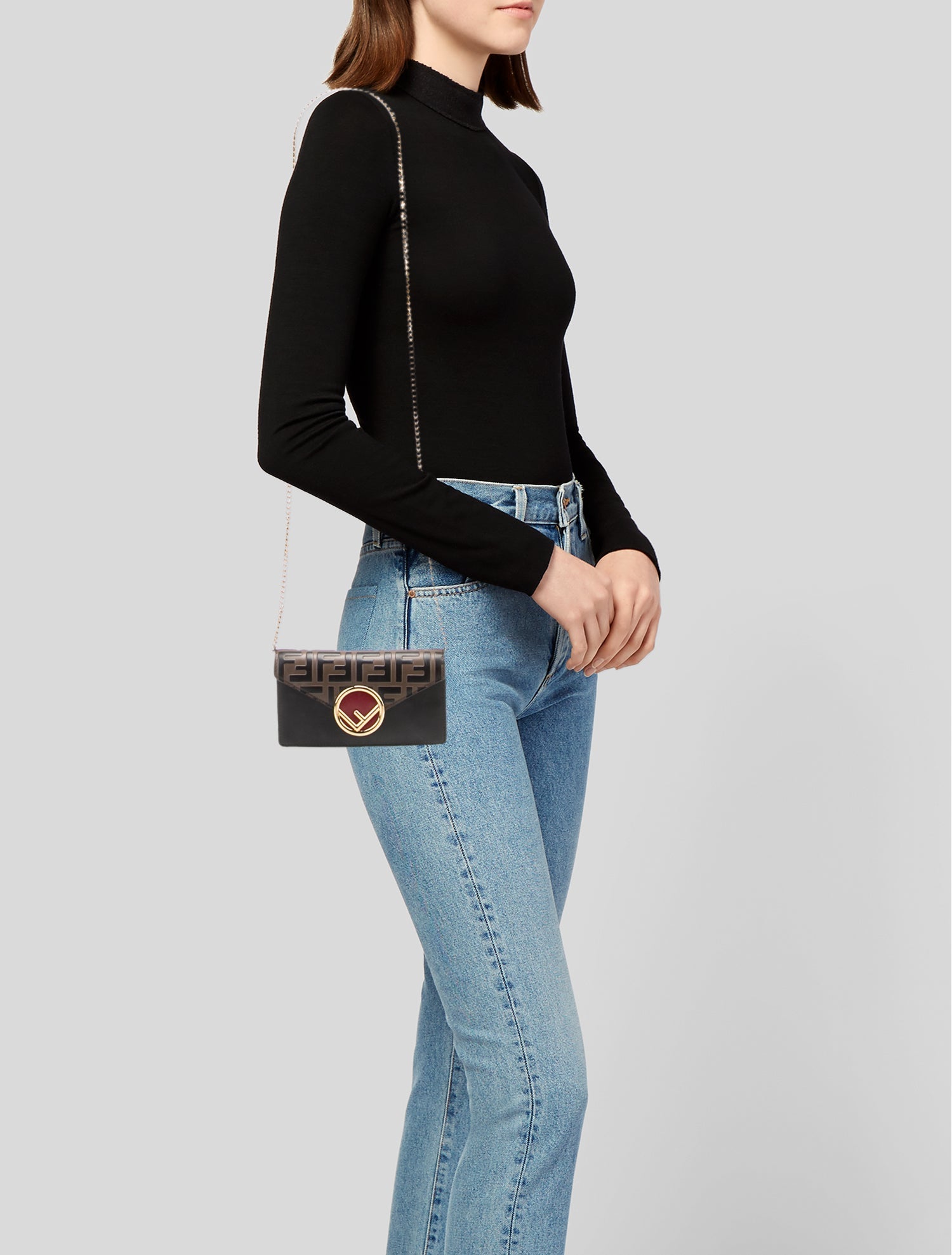 Fendi Zucca FF Kan Belt Bag