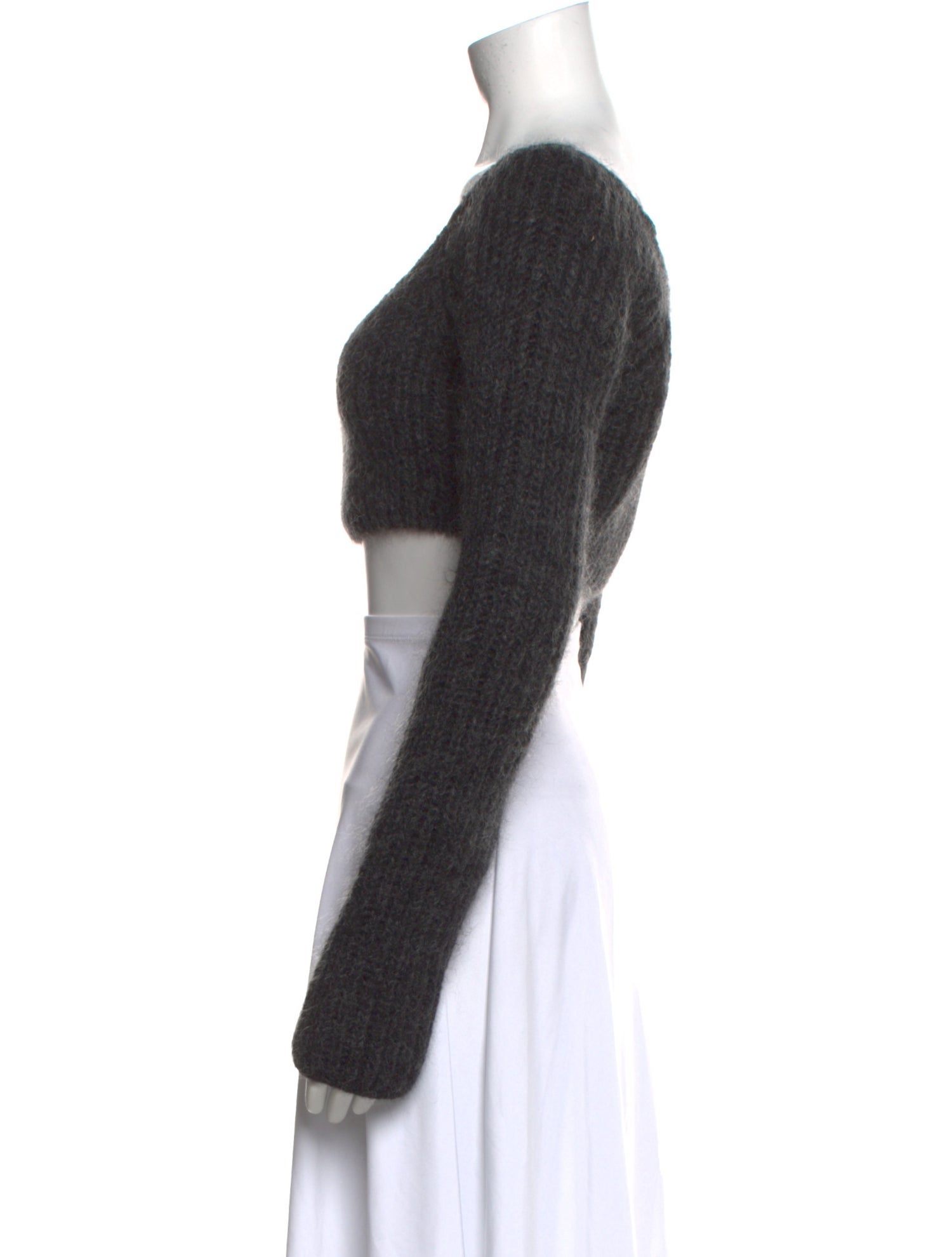 Fendi Mohair V-Neck Sweater