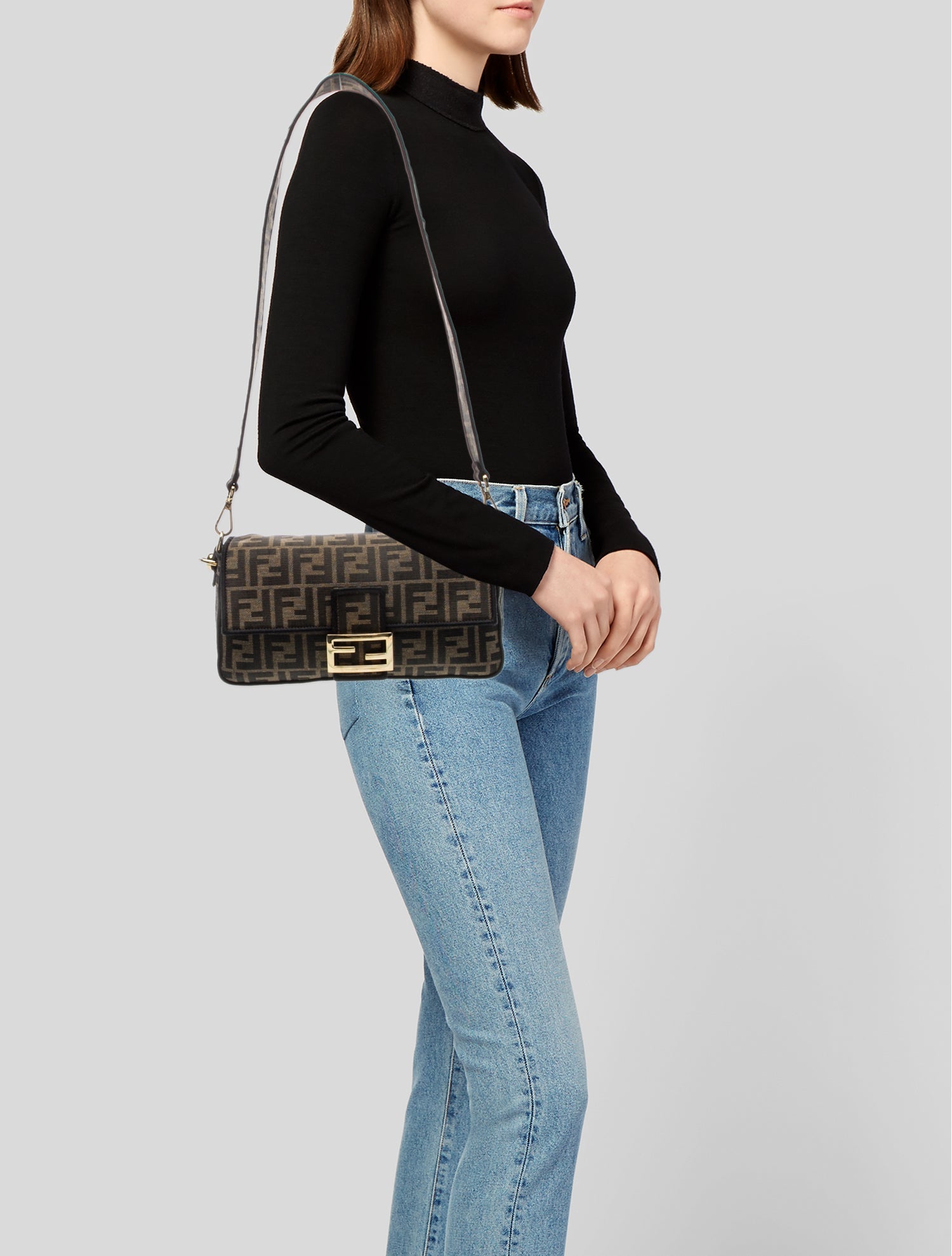 Fendi Zucca FF Baguette