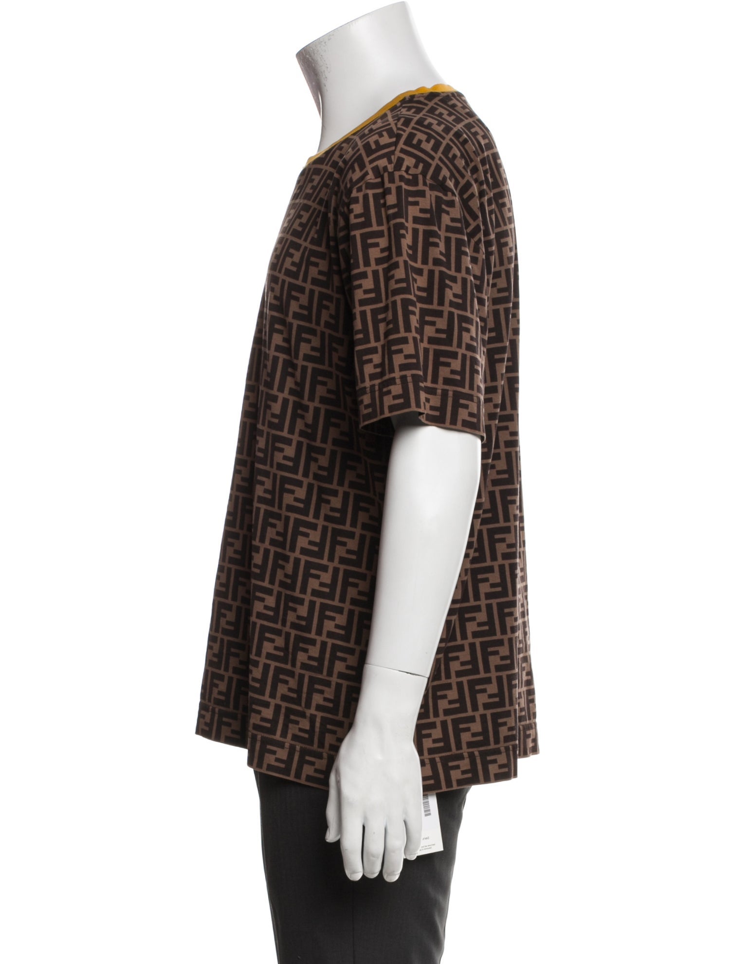 Fendi Zucca FF Logo Printed T-Shirt