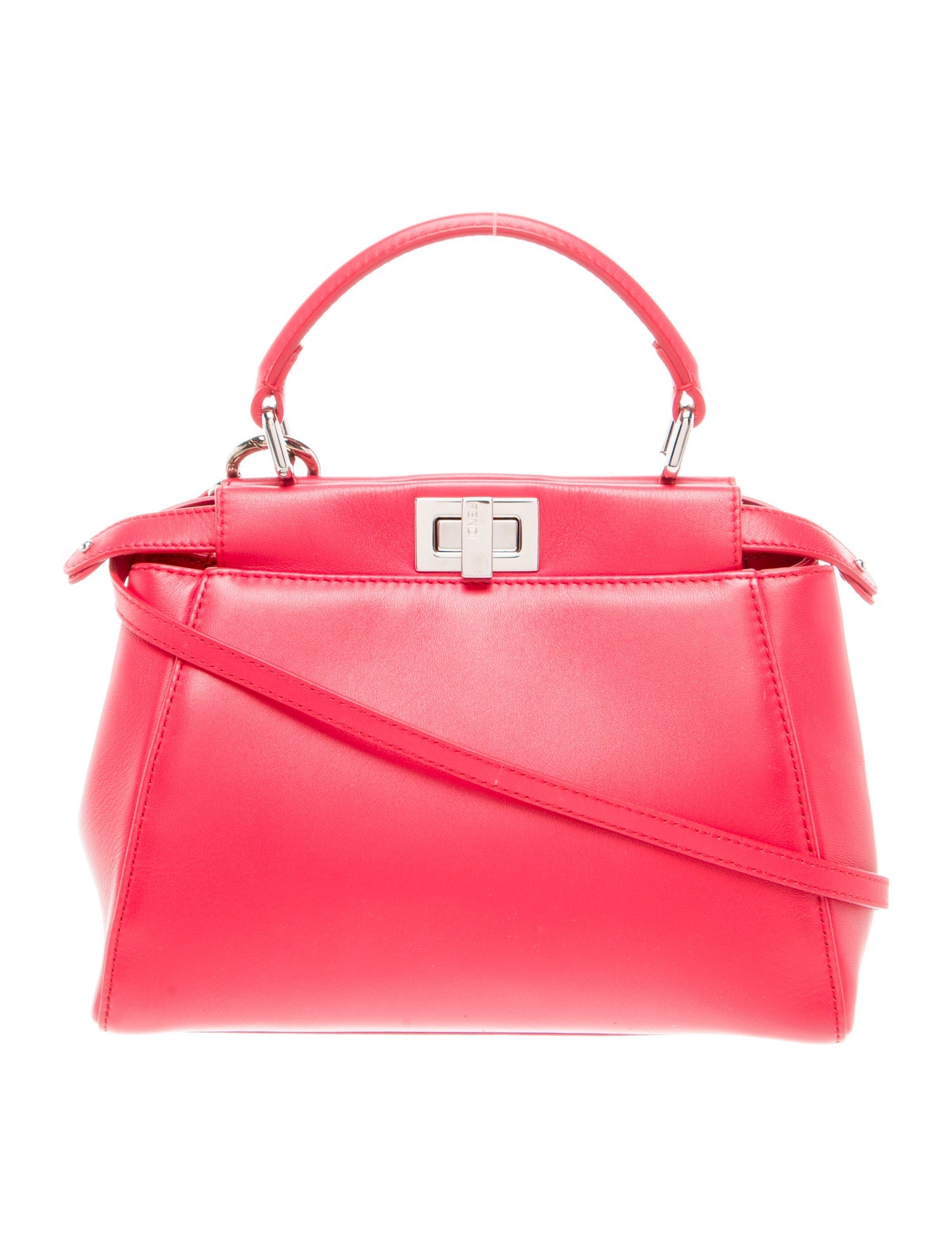 Fendi Leather Peekaboo Mini