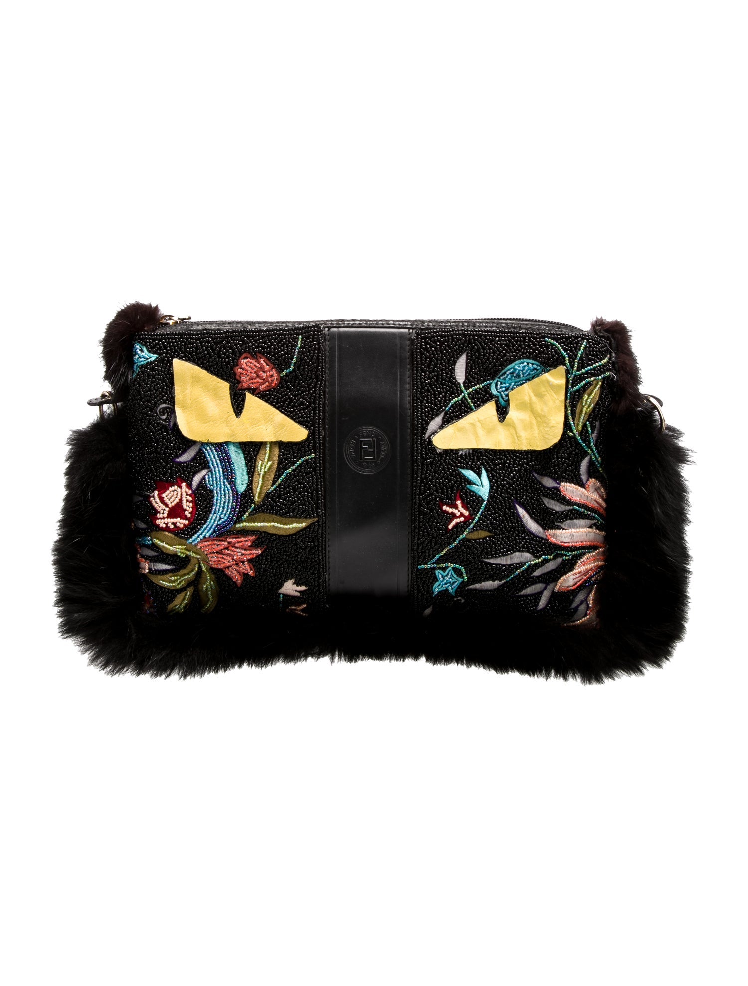 Fendi Leather Clutch