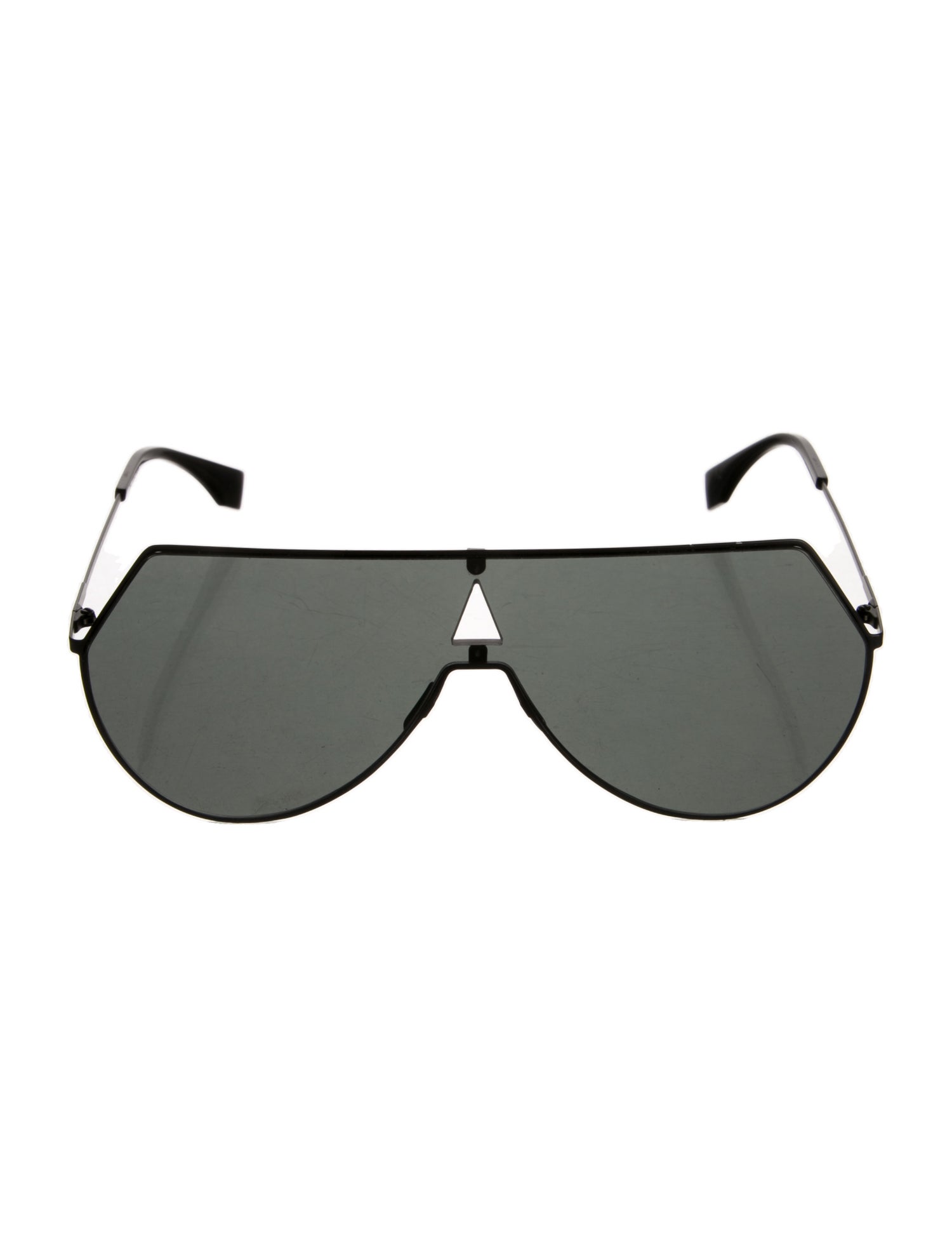 Fendi Shield Mirrored Sunglasses