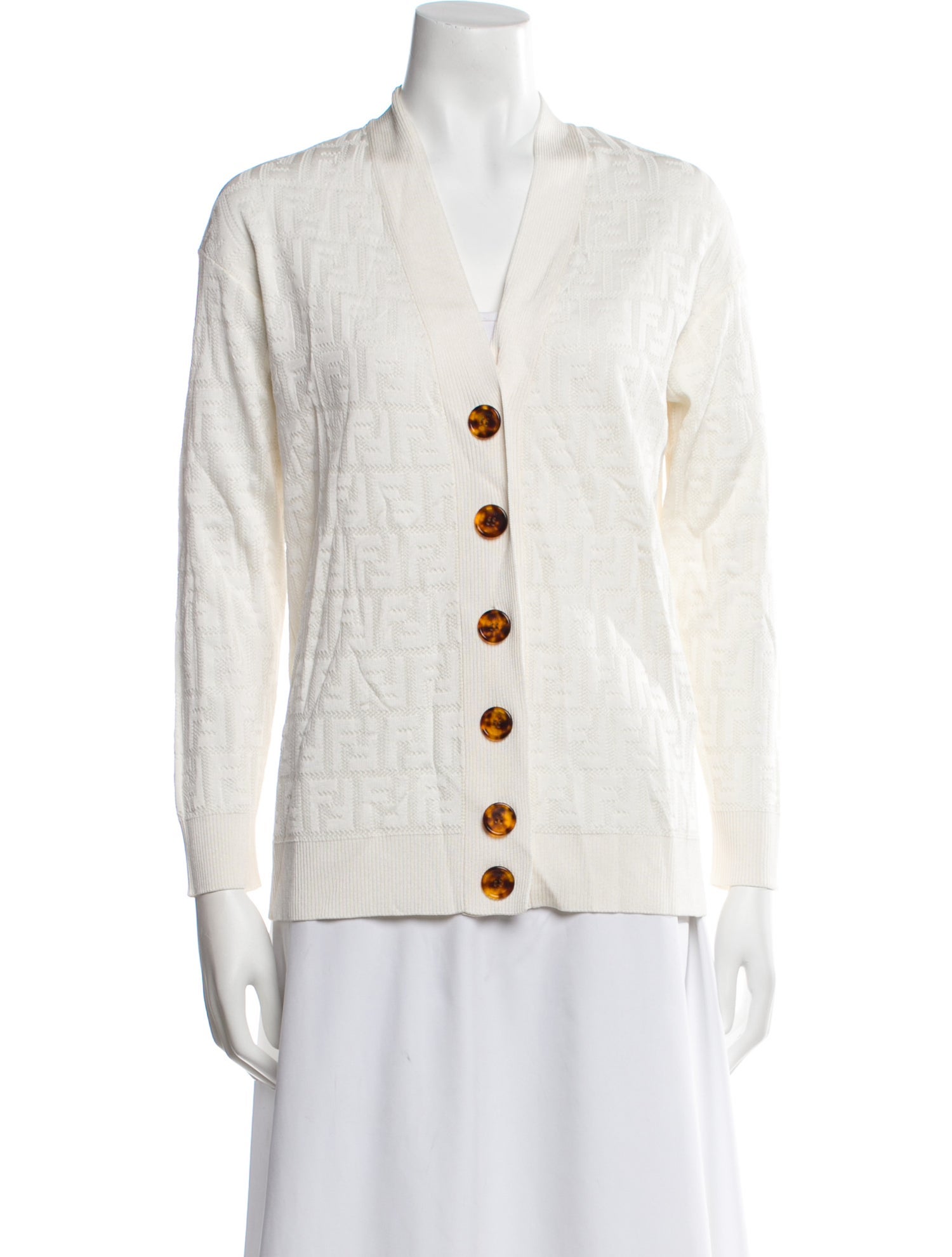 Fendi V-Neck Sweater w/ Tags