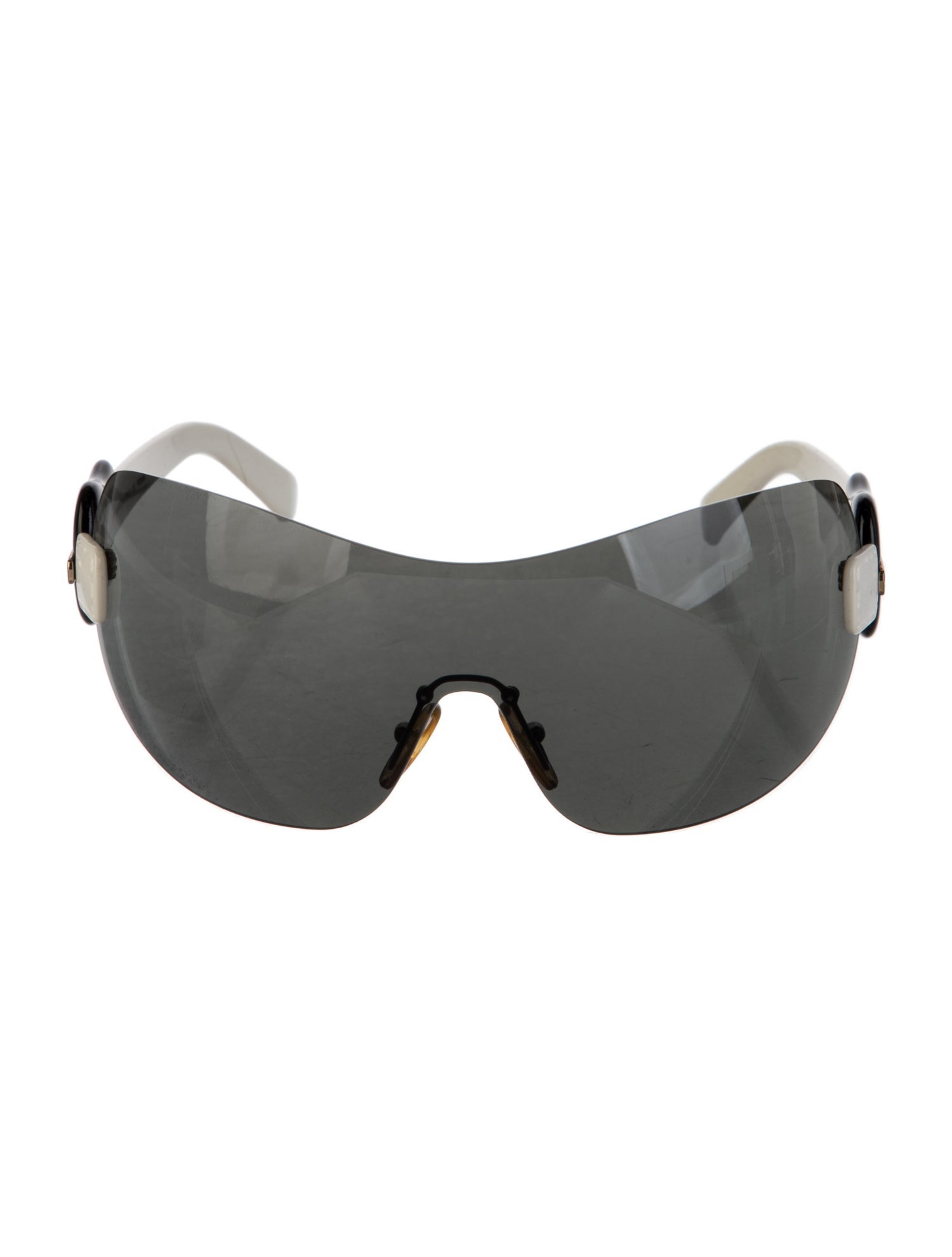 Fendi Shield Mirrored Sunglasses