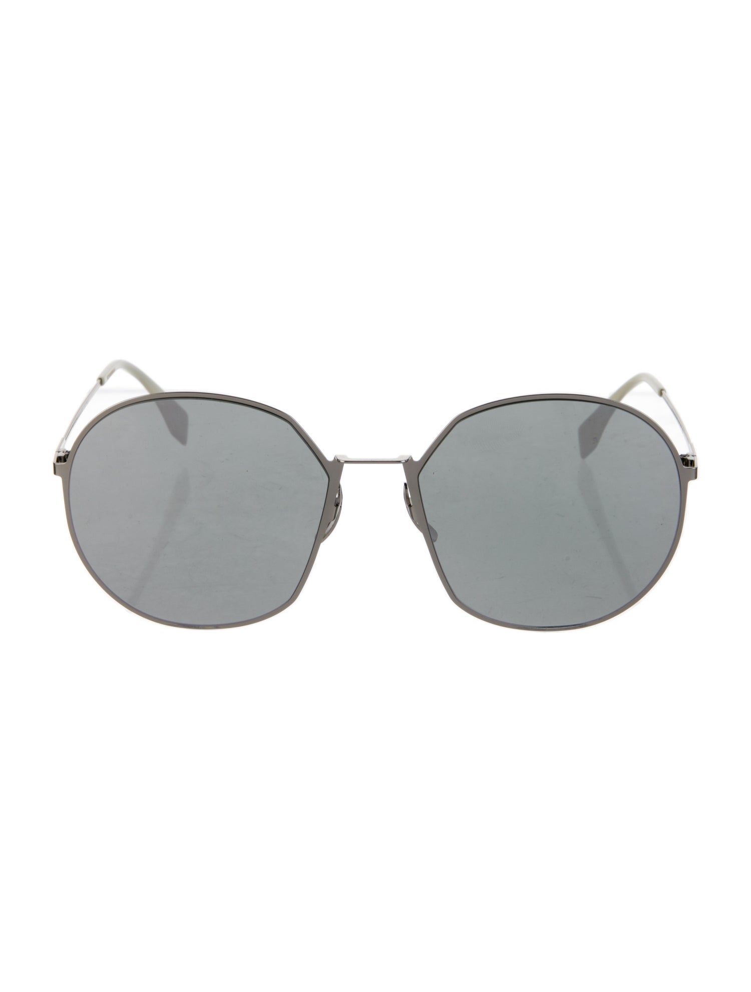 Fendi Round Mirrored Sunglasses