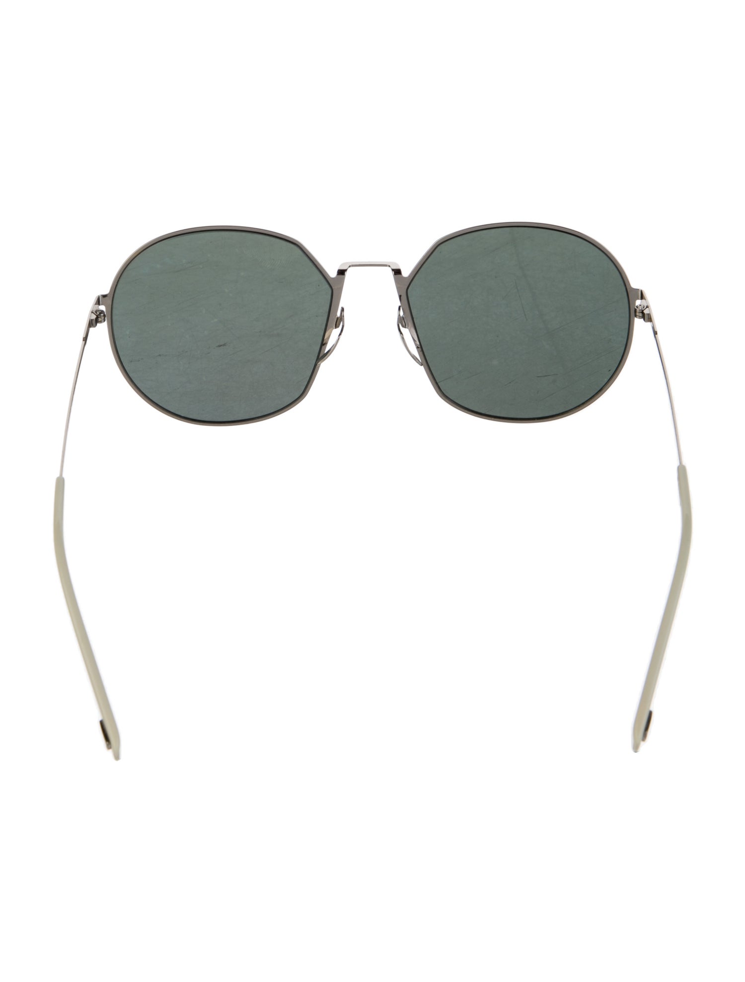 Fendi Round Mirrored Sunglasses