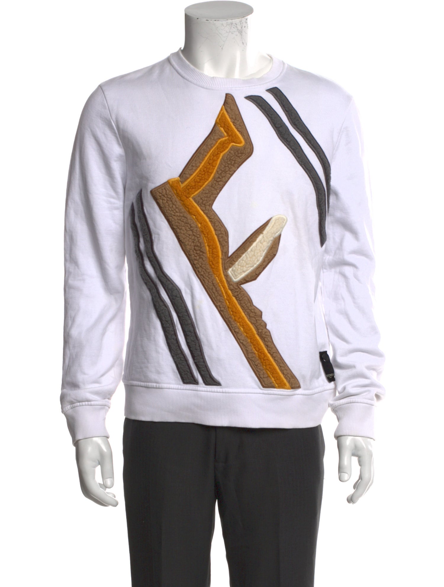 Fendi 2021 Graphic Print Pullover