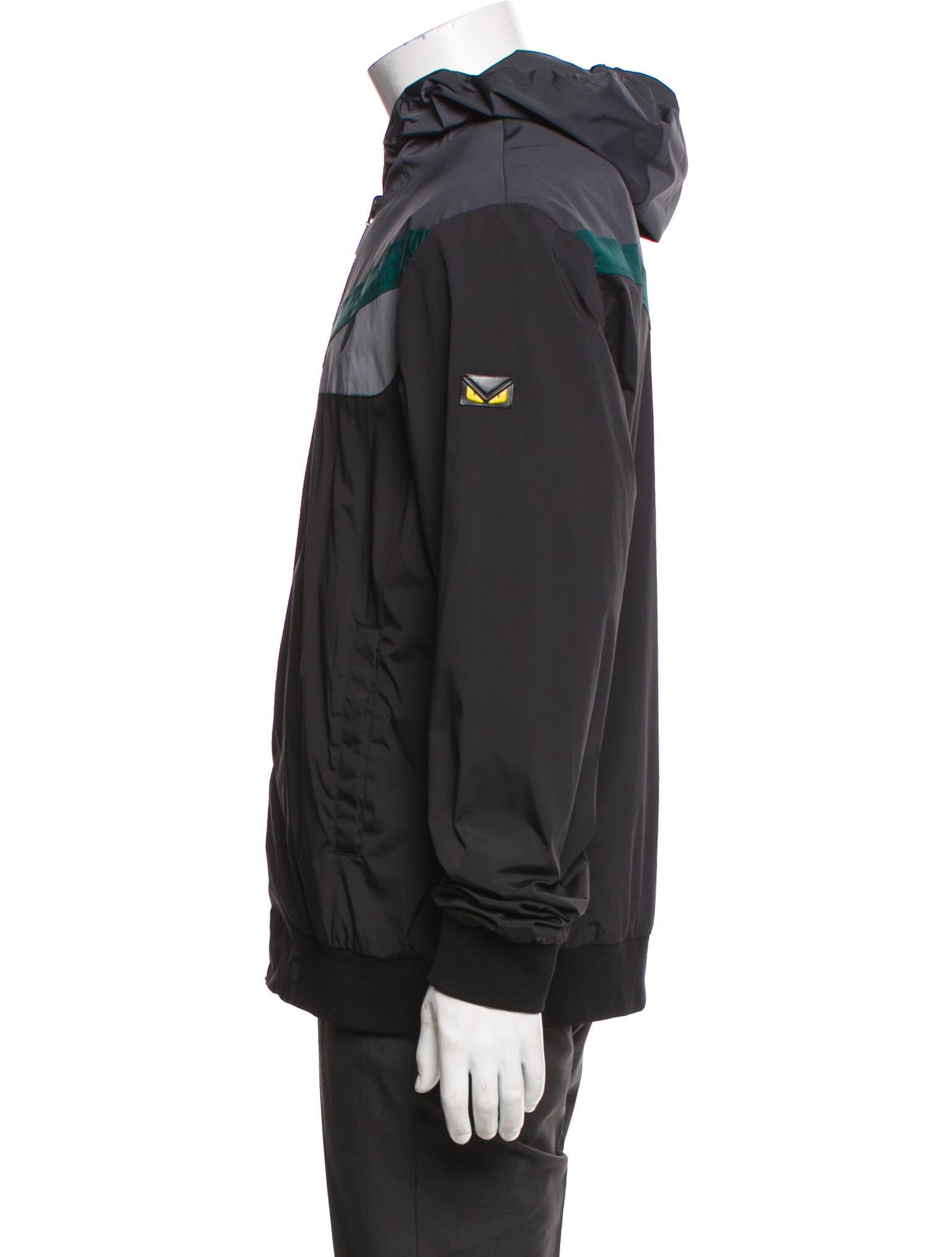 Fendi Monsters Motif Windbreaker