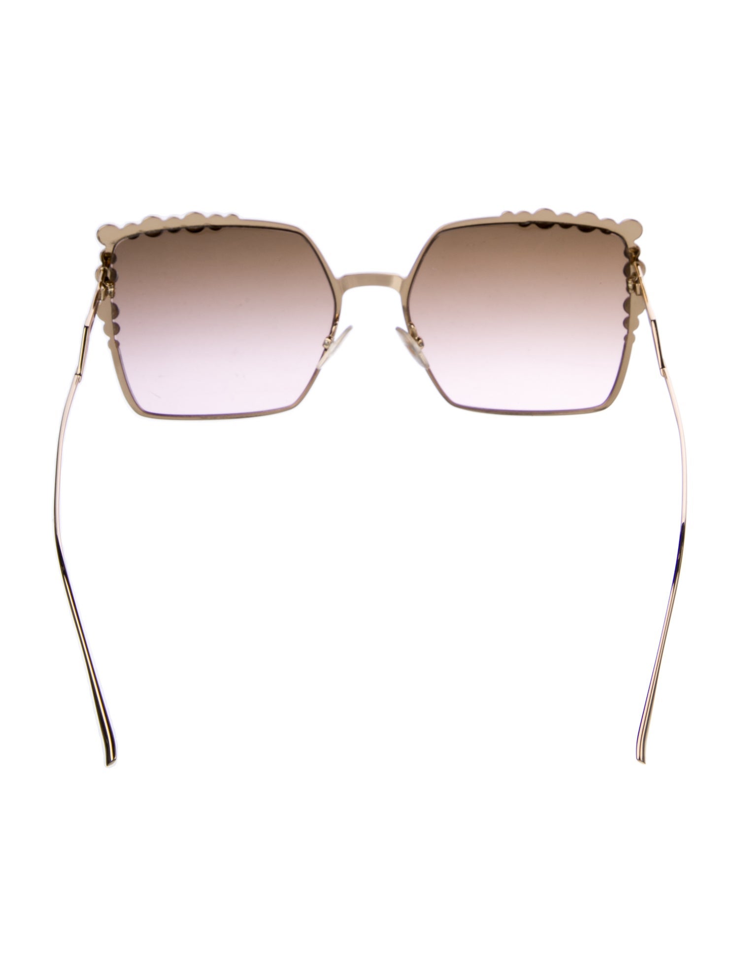 Fendi Square Gradient Sunglasses