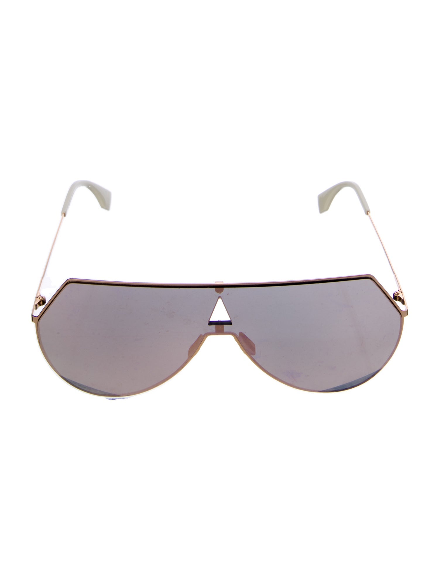 Fendi Shield Tinted Sunglasses