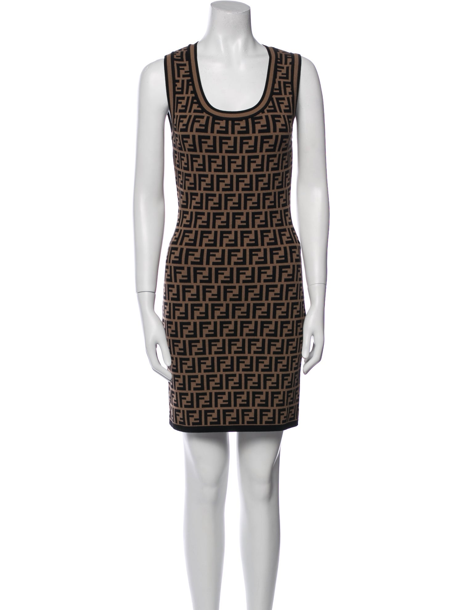 Fendi Printed Mini Dress w/ Tags