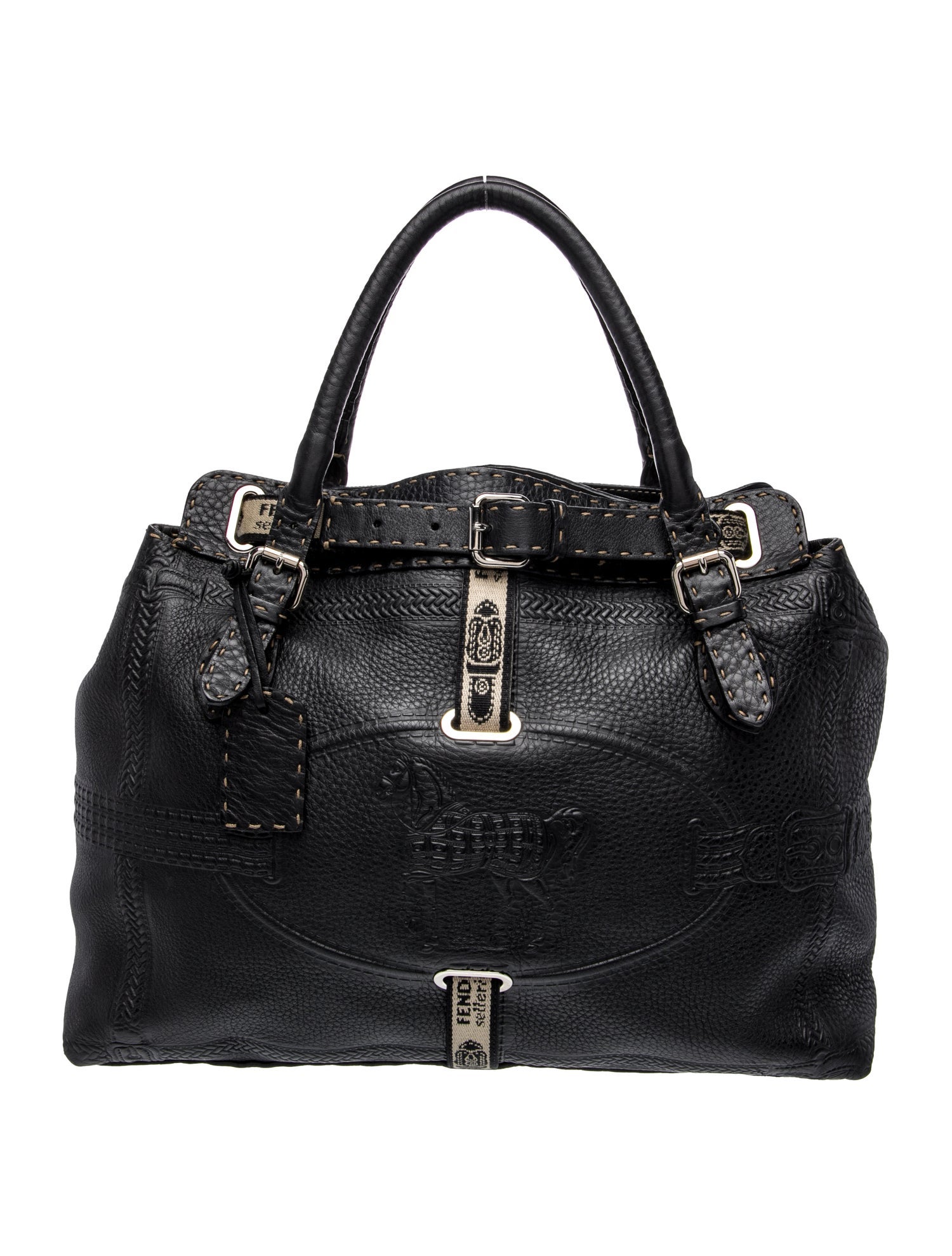 Fendi Leather Selleria