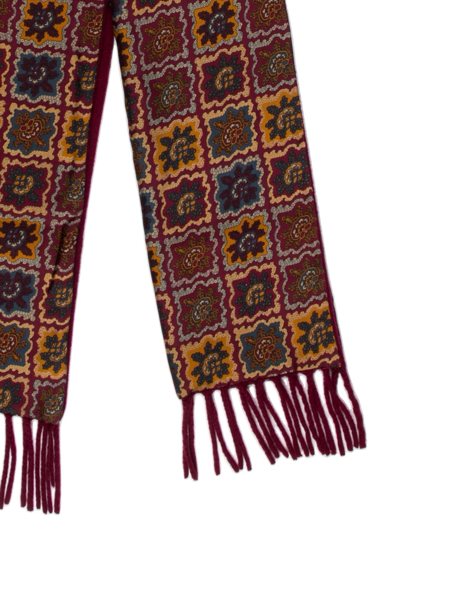 Fendi Silk Striped Scarf