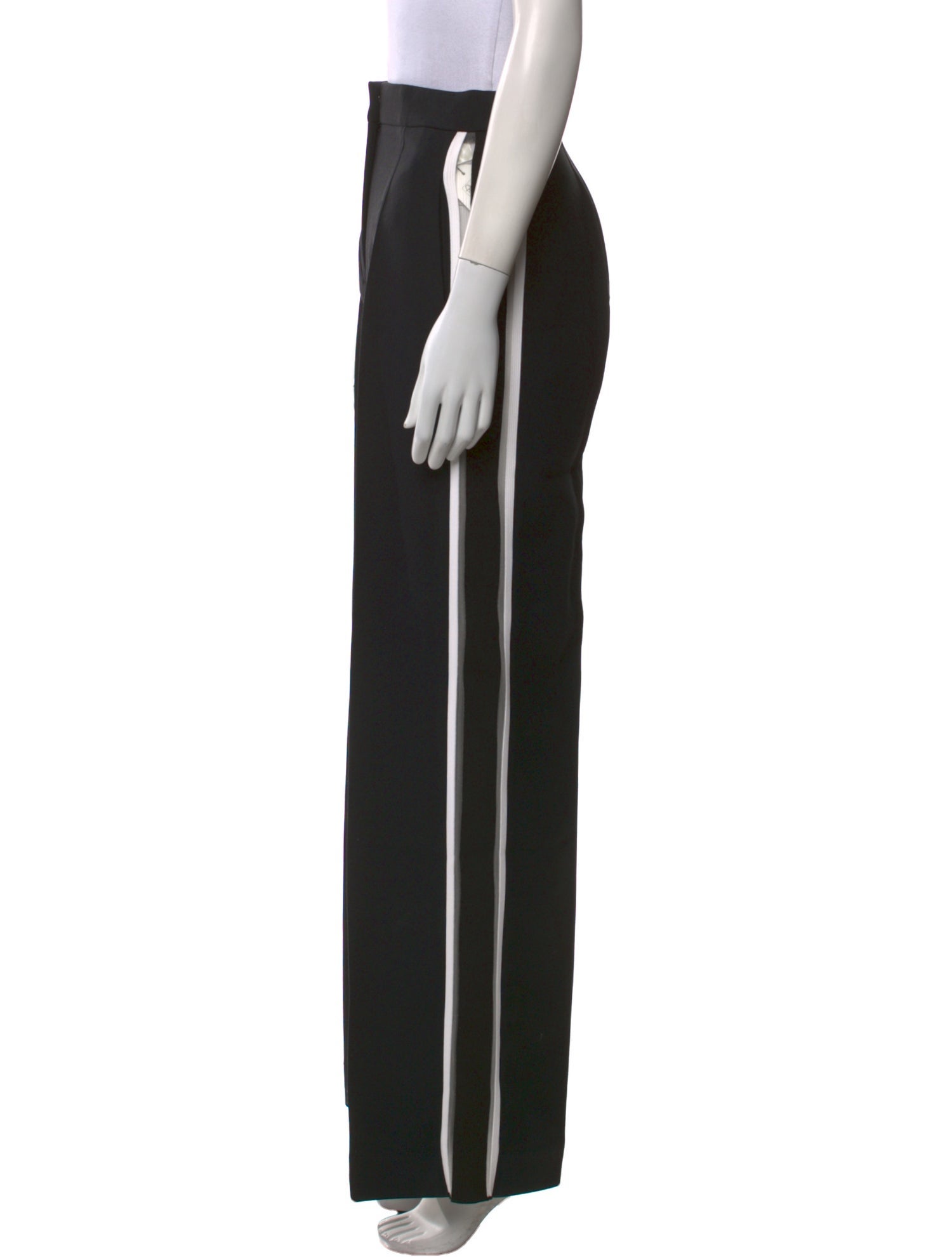 Fendi Wool Wide Leg Pants