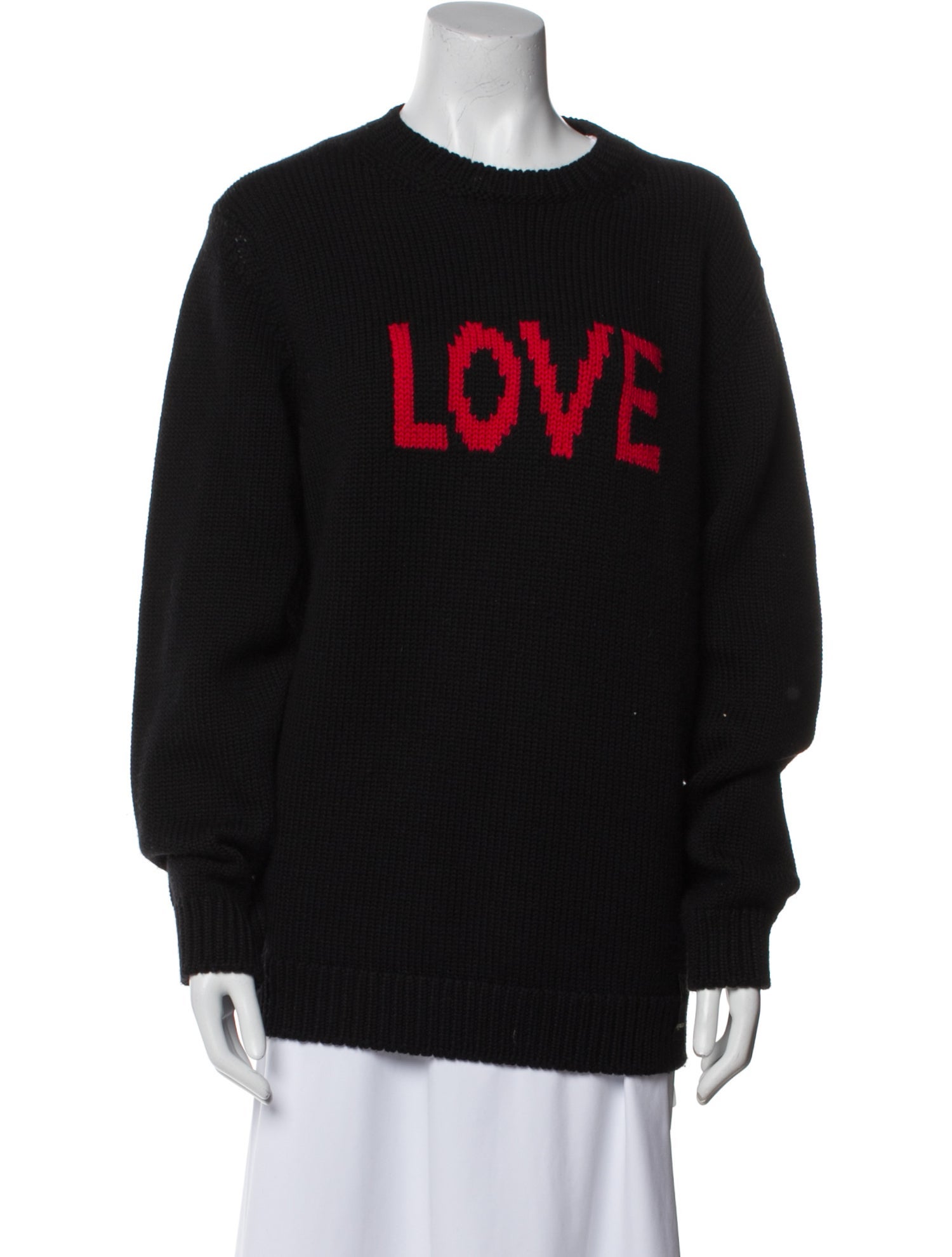 Fendi Wool Graphic Print Sweater