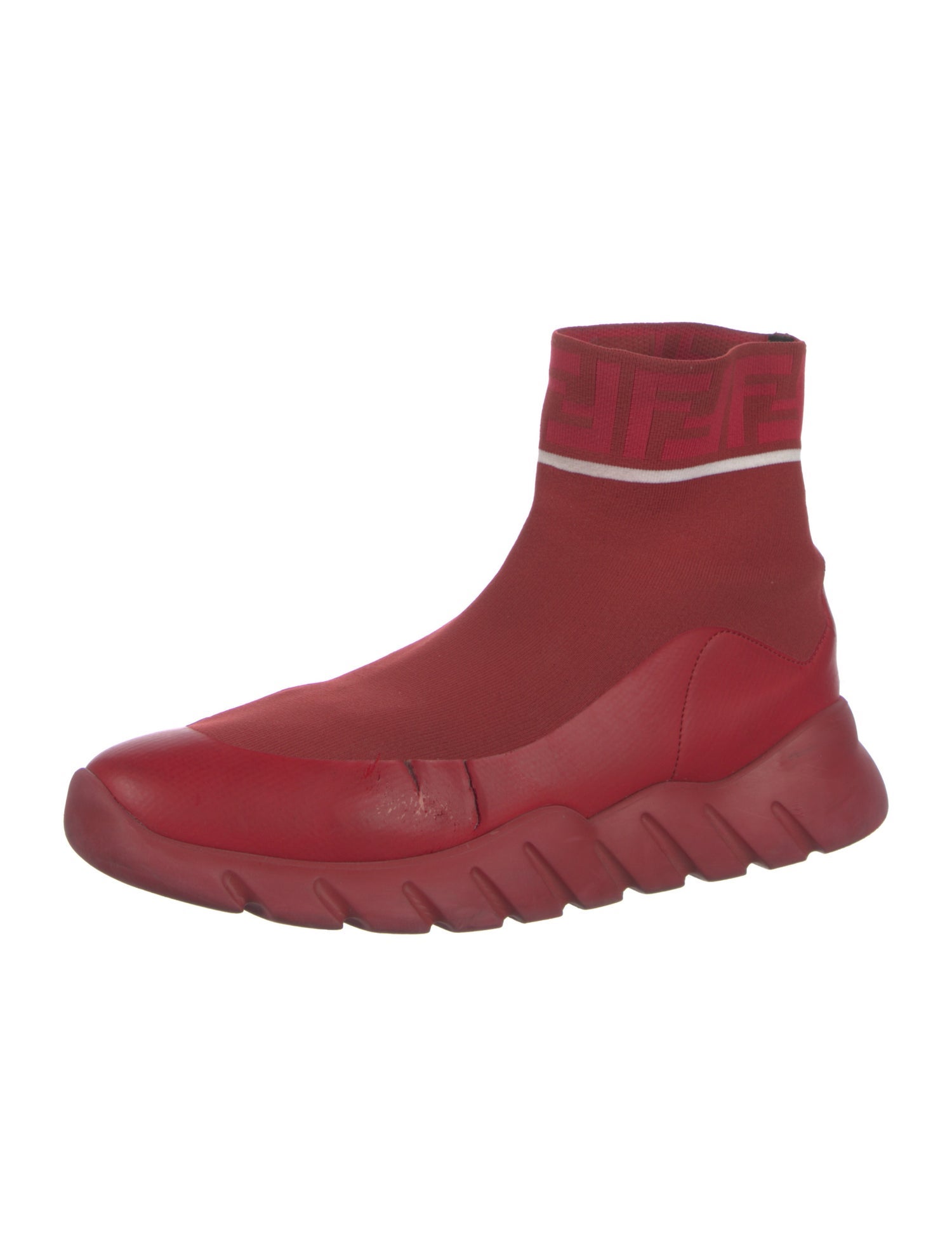 Fendi Technical Knit Sock Trainer Sock Sneakers