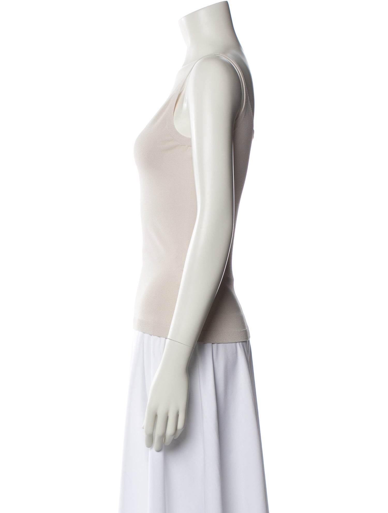 Fendi V-Neck Sleeveless Top