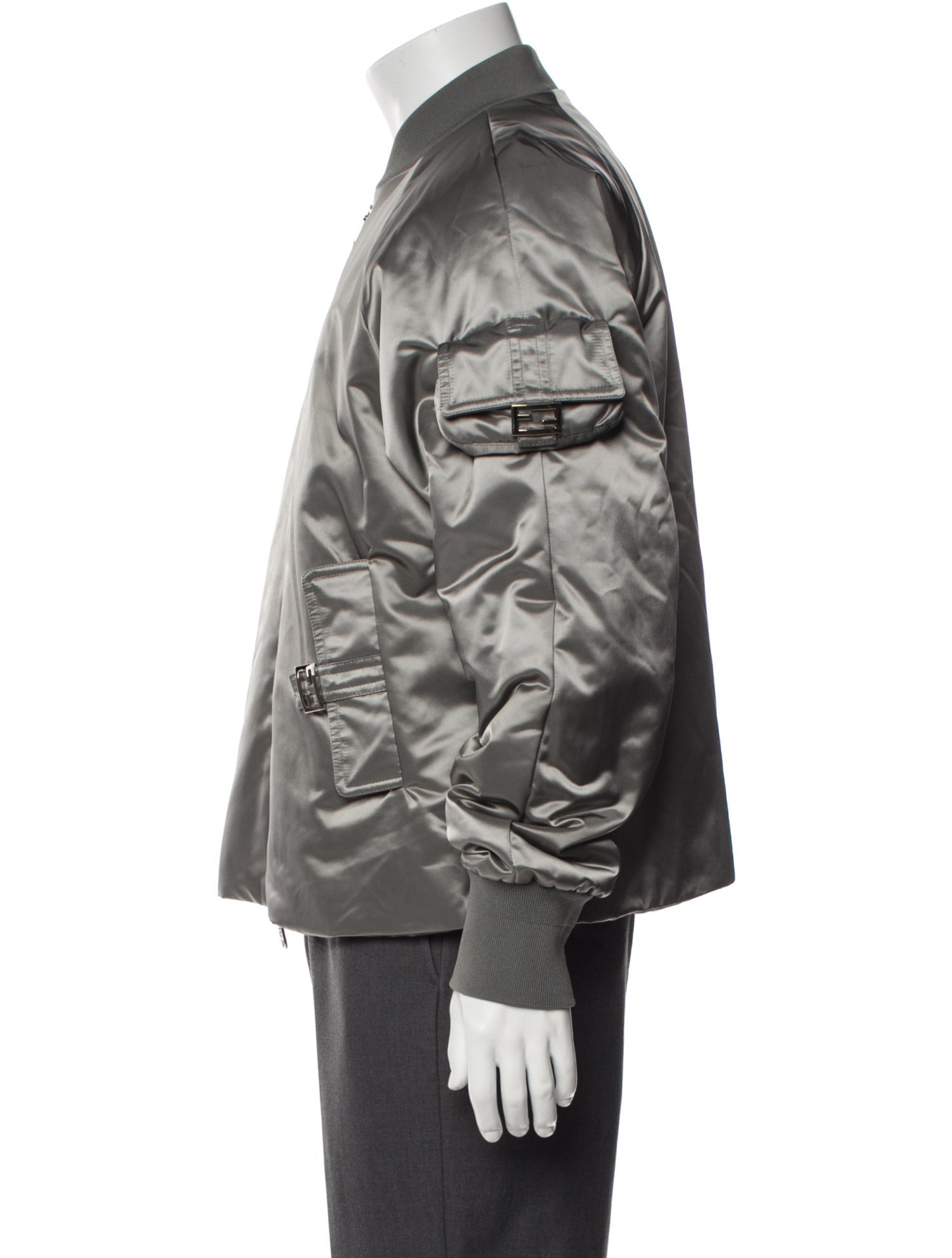 Fendi Zucca FF Logo Bomber Jacket w/ Tags