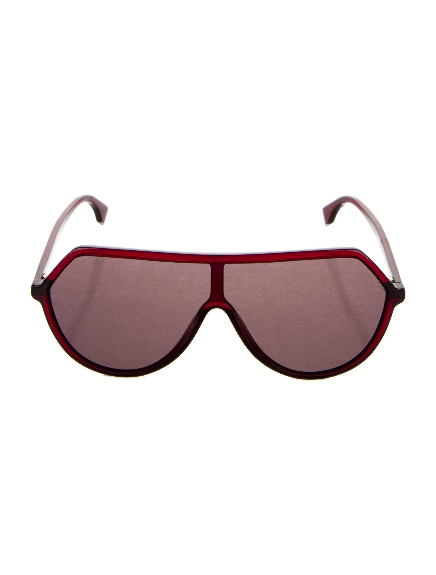 Fendi Shield Tinted Sunglasses