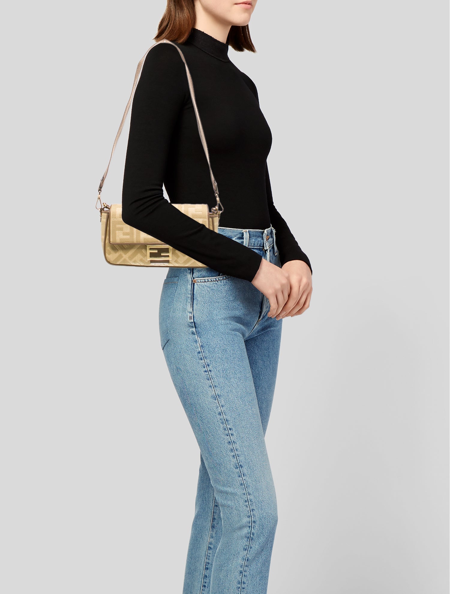 Fendi Zucca FF Baguette