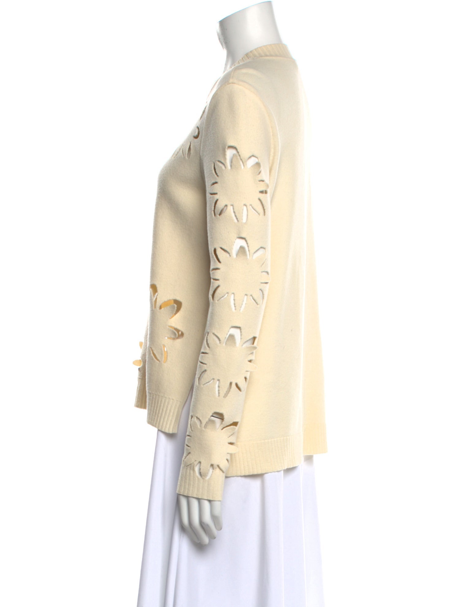 Fendi Wool Crew Neck Sweater