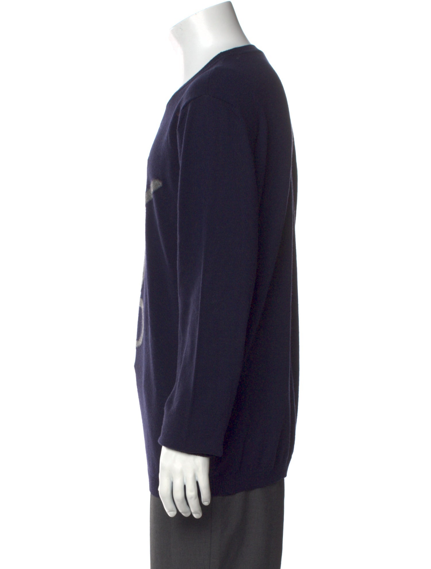 Fendi Wool Graphic Print Pullover