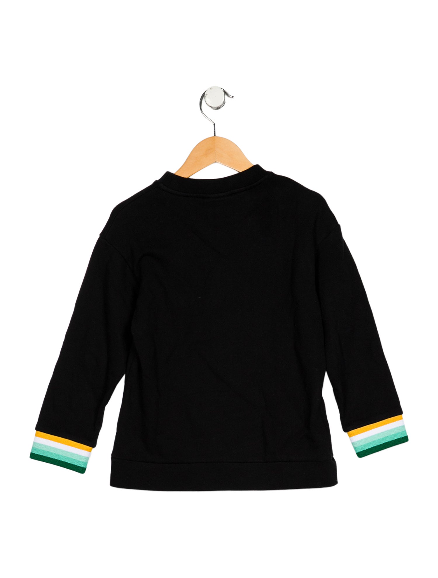 Fendi toddler boys' multicolored sweatshirt
