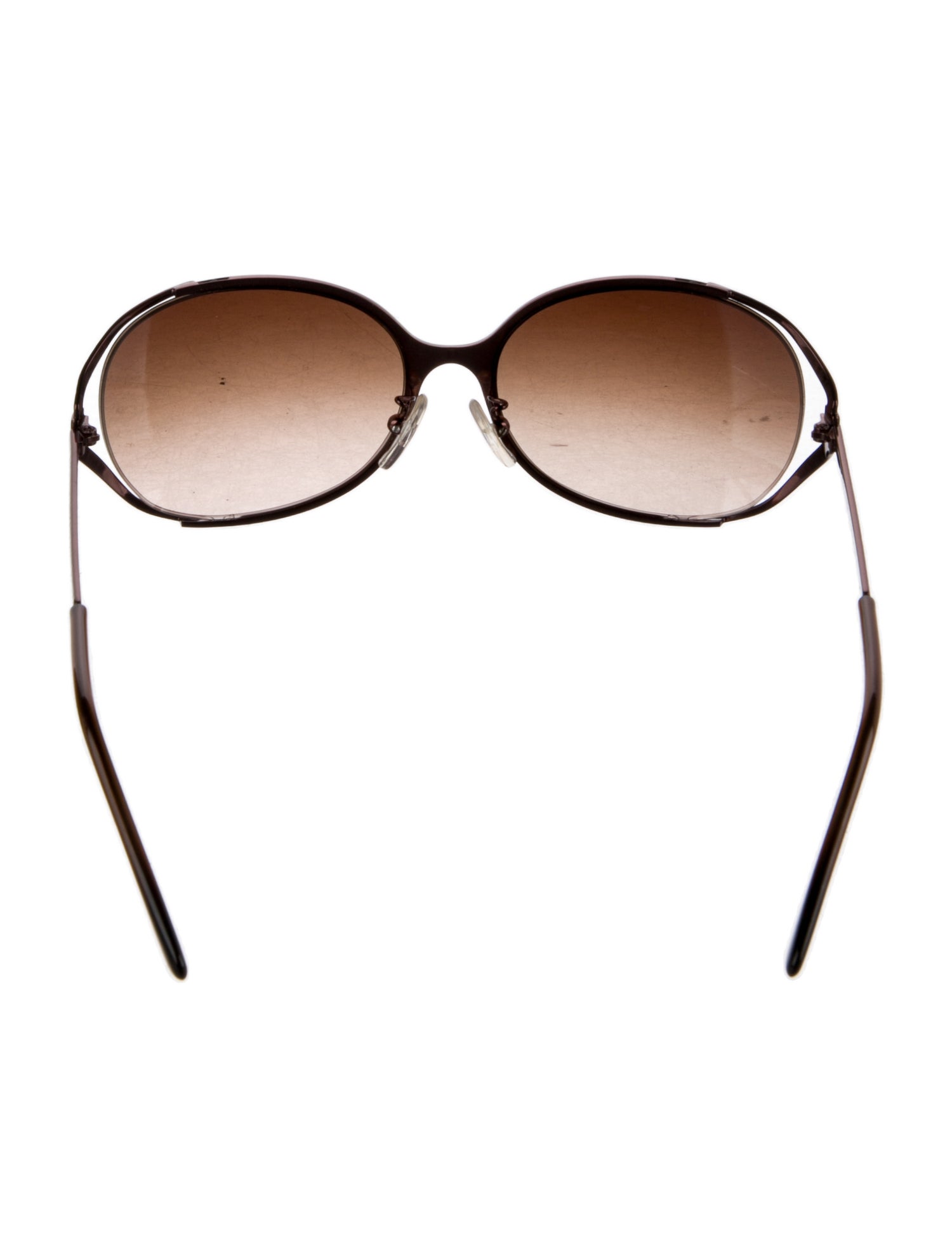 Fendi Zucca FF Logo Oversize Sunglasses