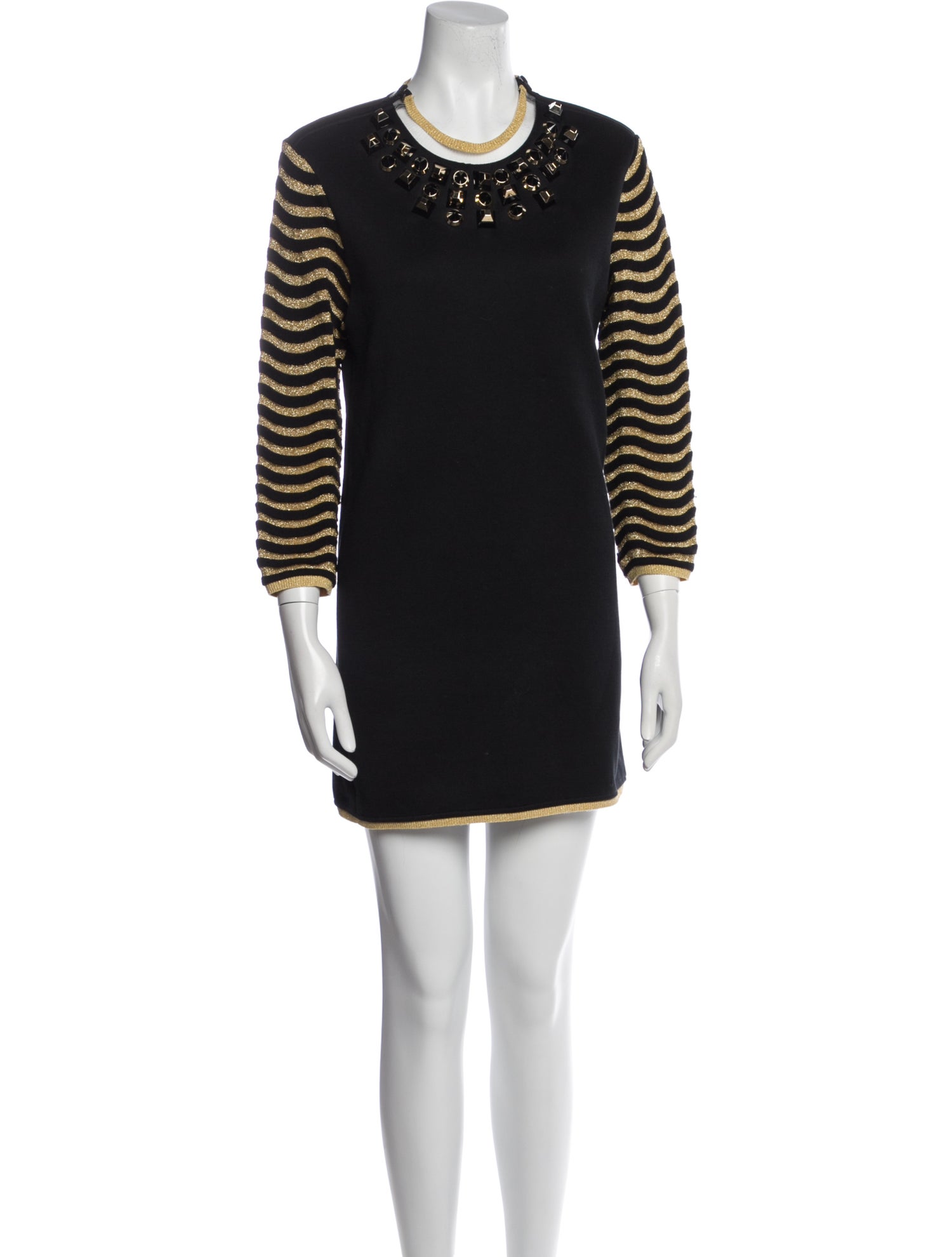 Fendi Gold Edition Mini Dress