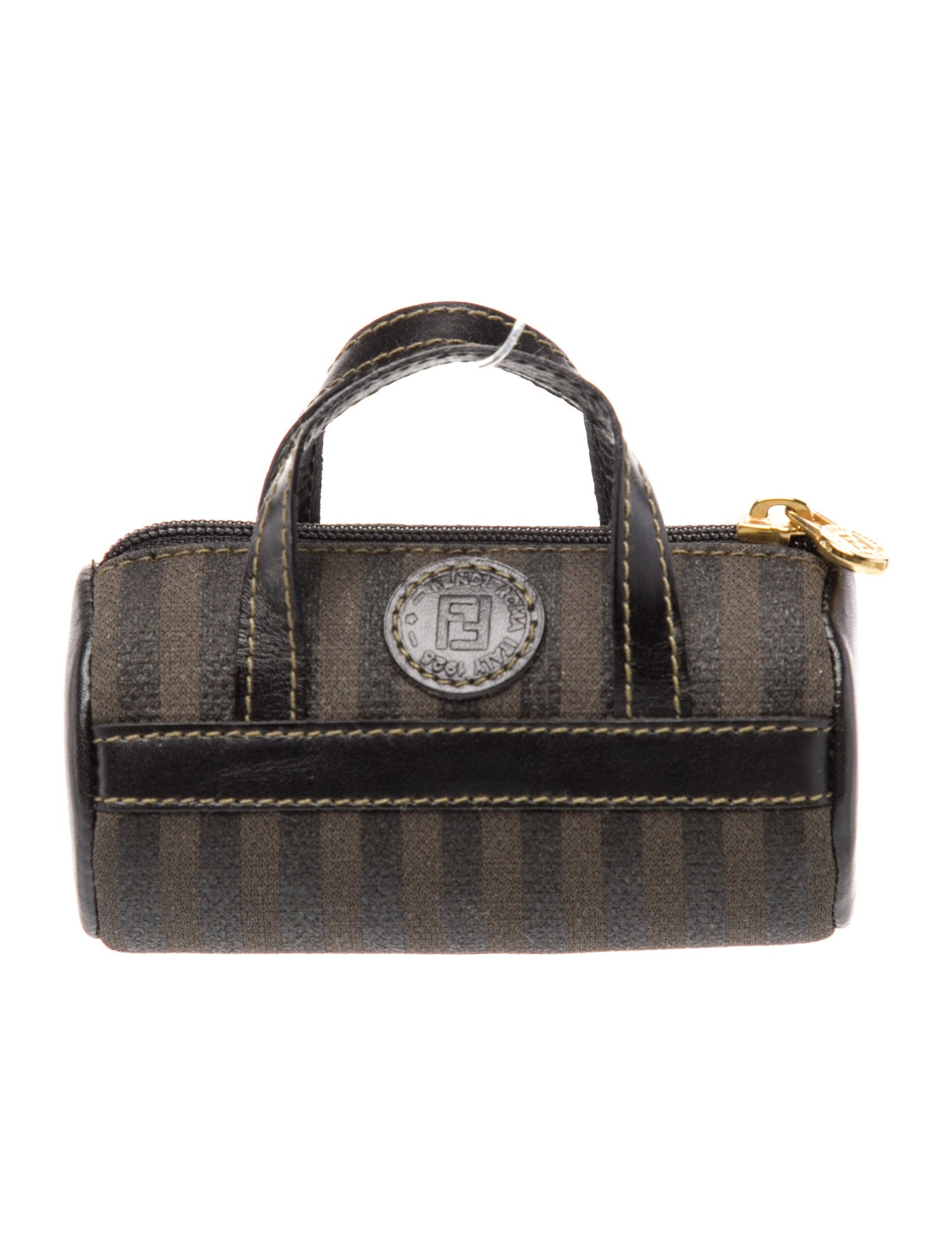 Fendi Canvas Top Handle Bag Vintage