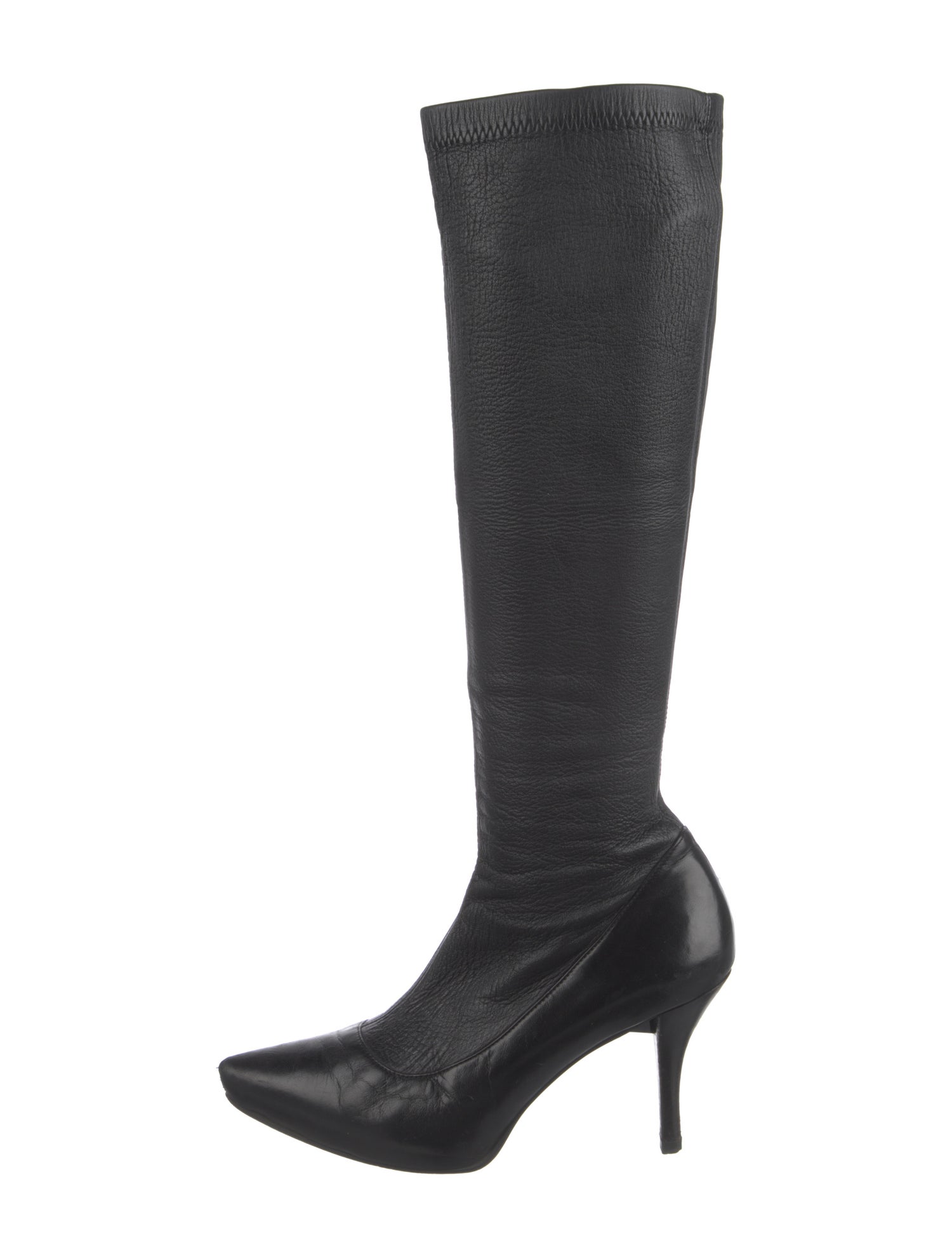 Fendi Leather Sock Boots