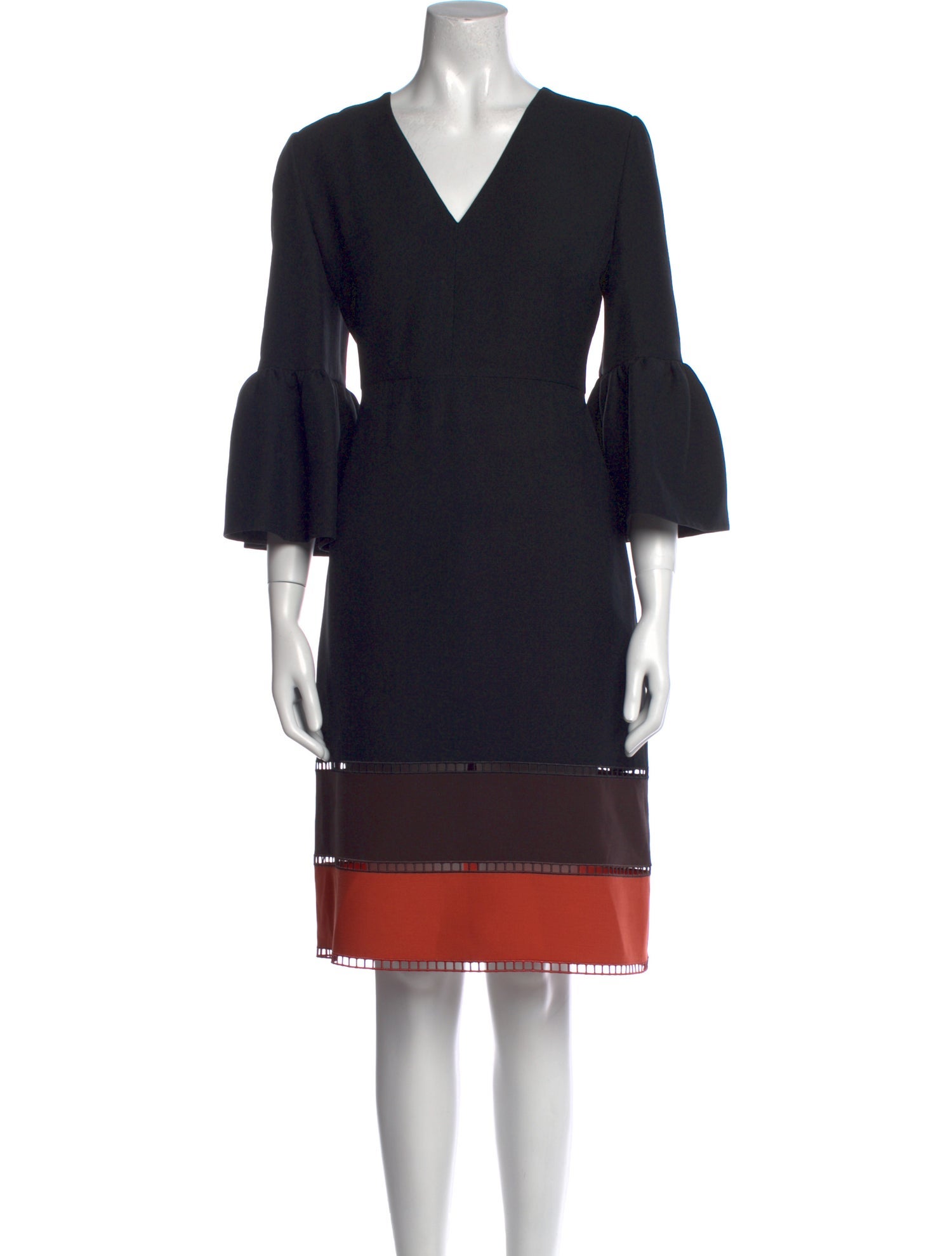 Fendi Wool Knee-Length Dress