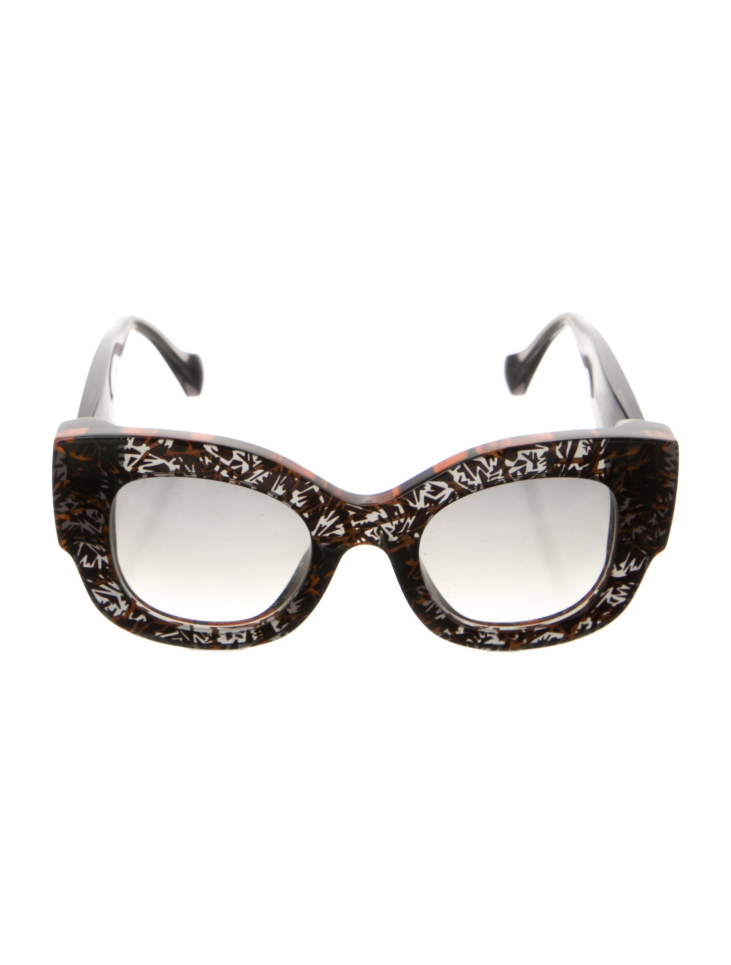 Fendi Zucchino FF Logo Oversize Sunglasses