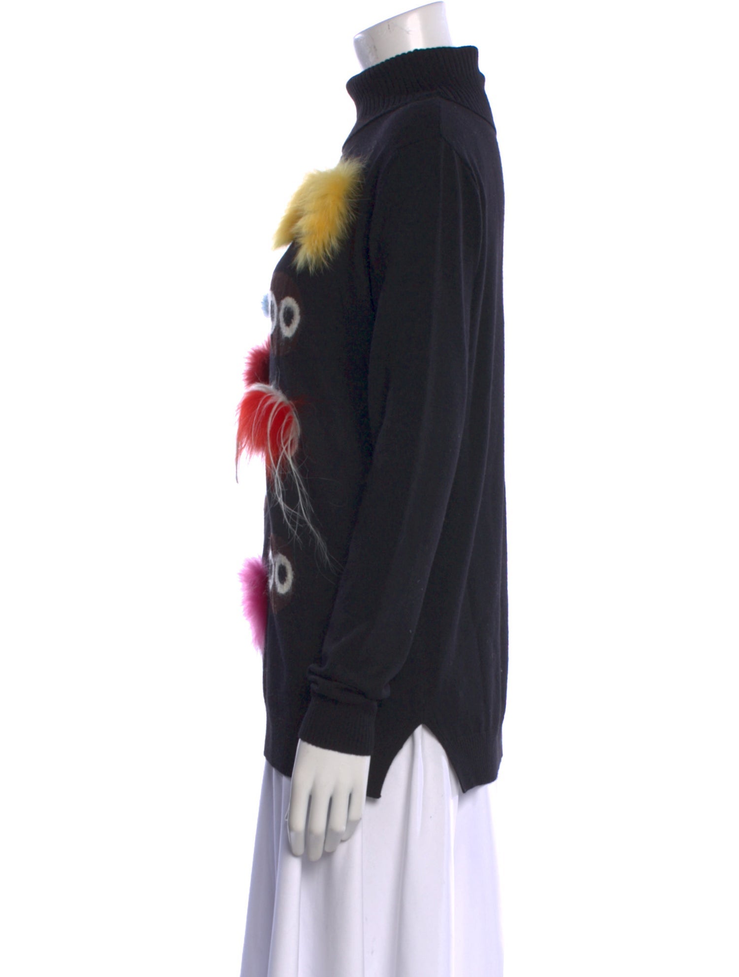 Fendi Alpaca Graphic Print Sweatshirt