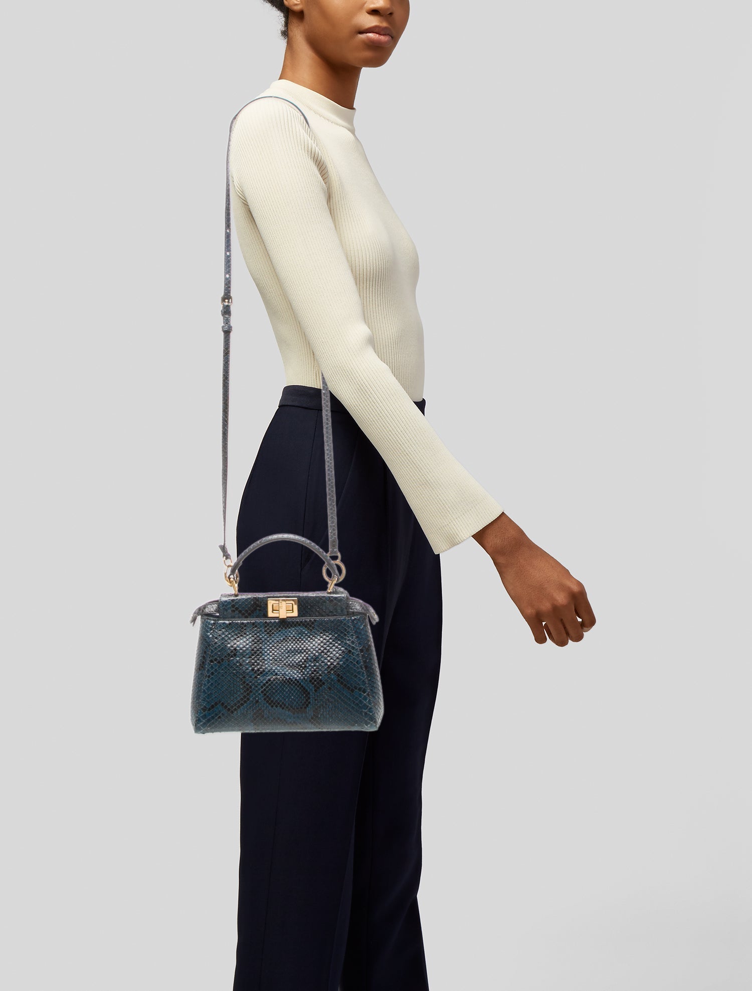 Fendi Python Peekaboo