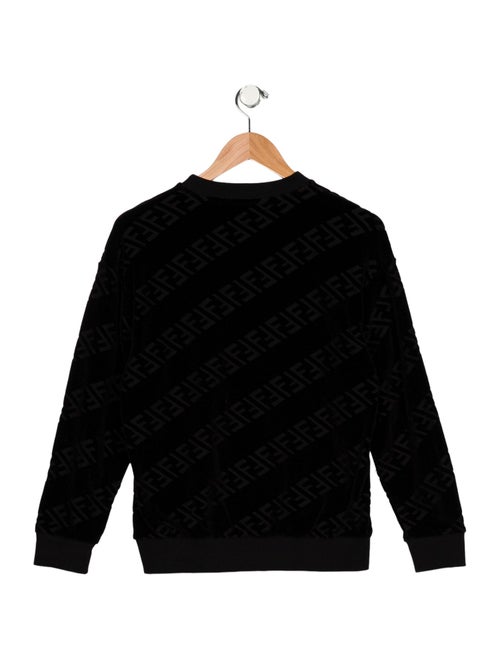 Fendi Boys' Zucca Crewneck