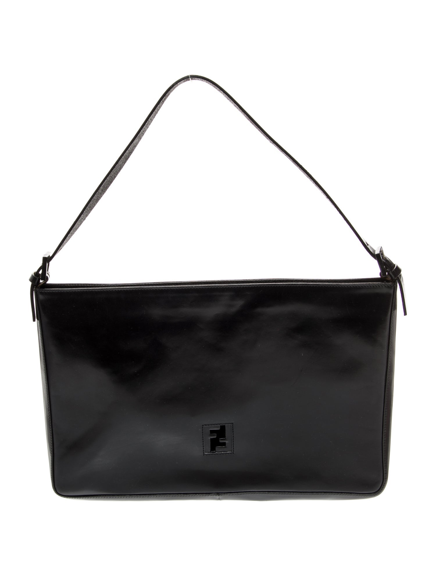 Fendi Zucca FF Shoulder Bag Vintage