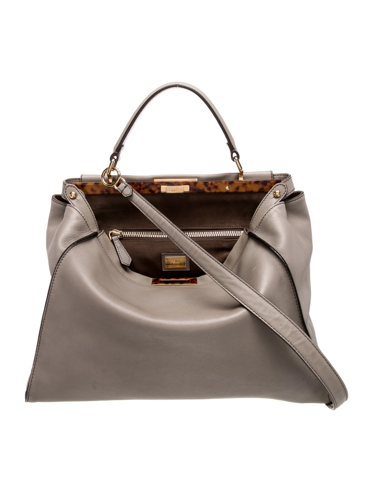 Fendi Leather Peekaboo