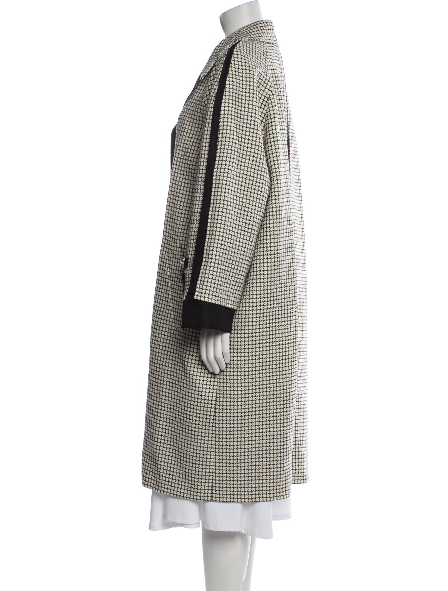 Fendi Virgin Wool Printed Coat