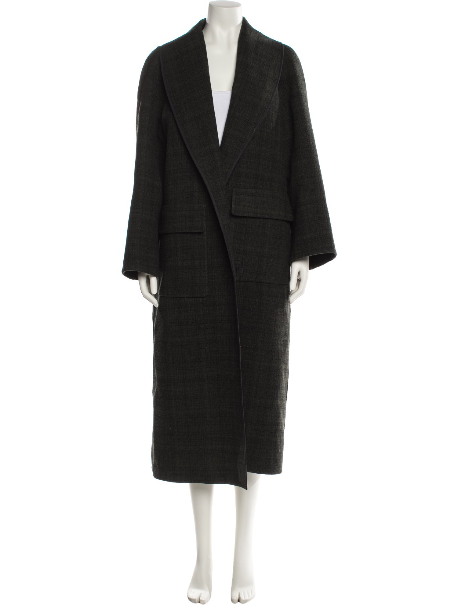 Fendi Virgin Wool Coat