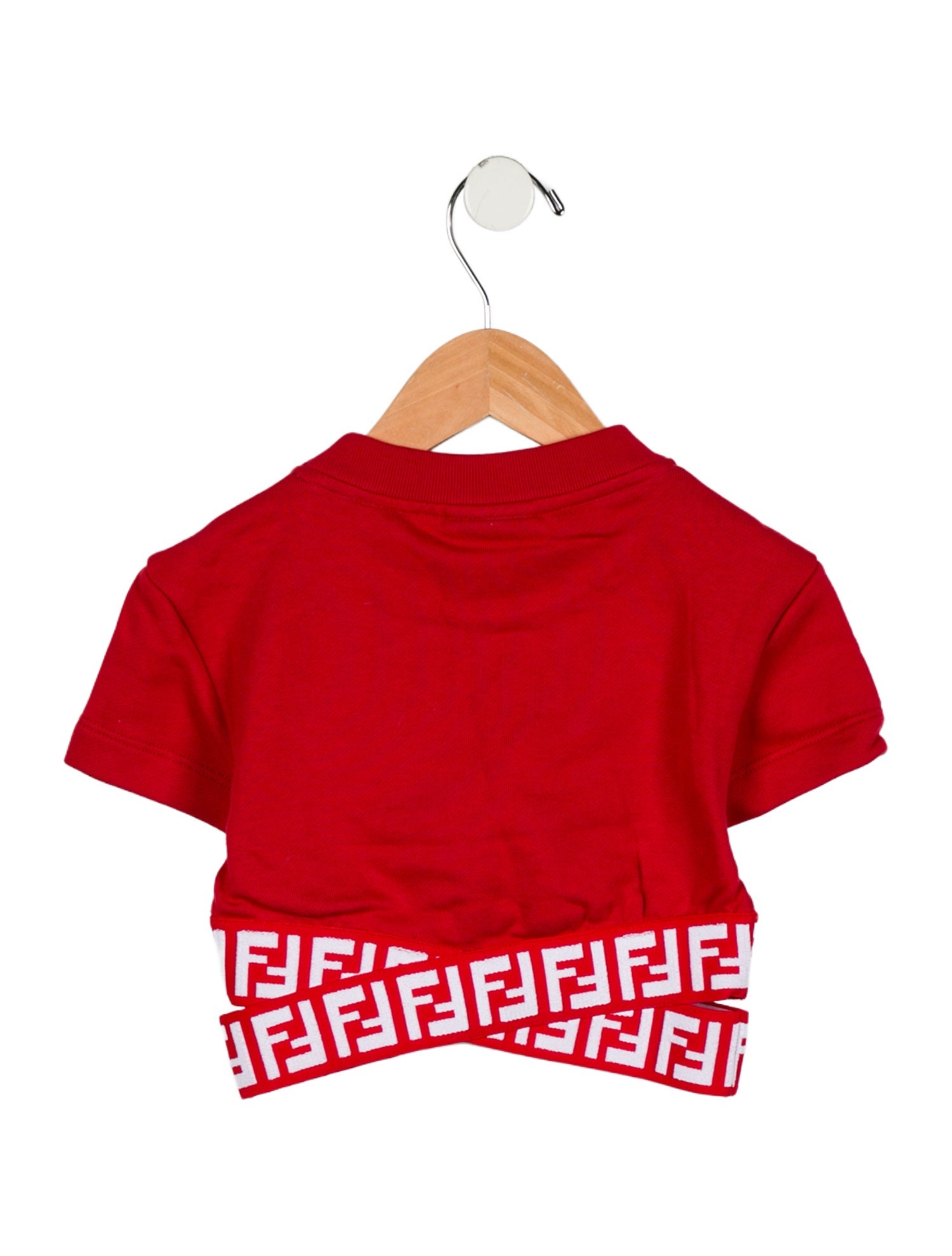 Fendi Girls' Zucca Print Top