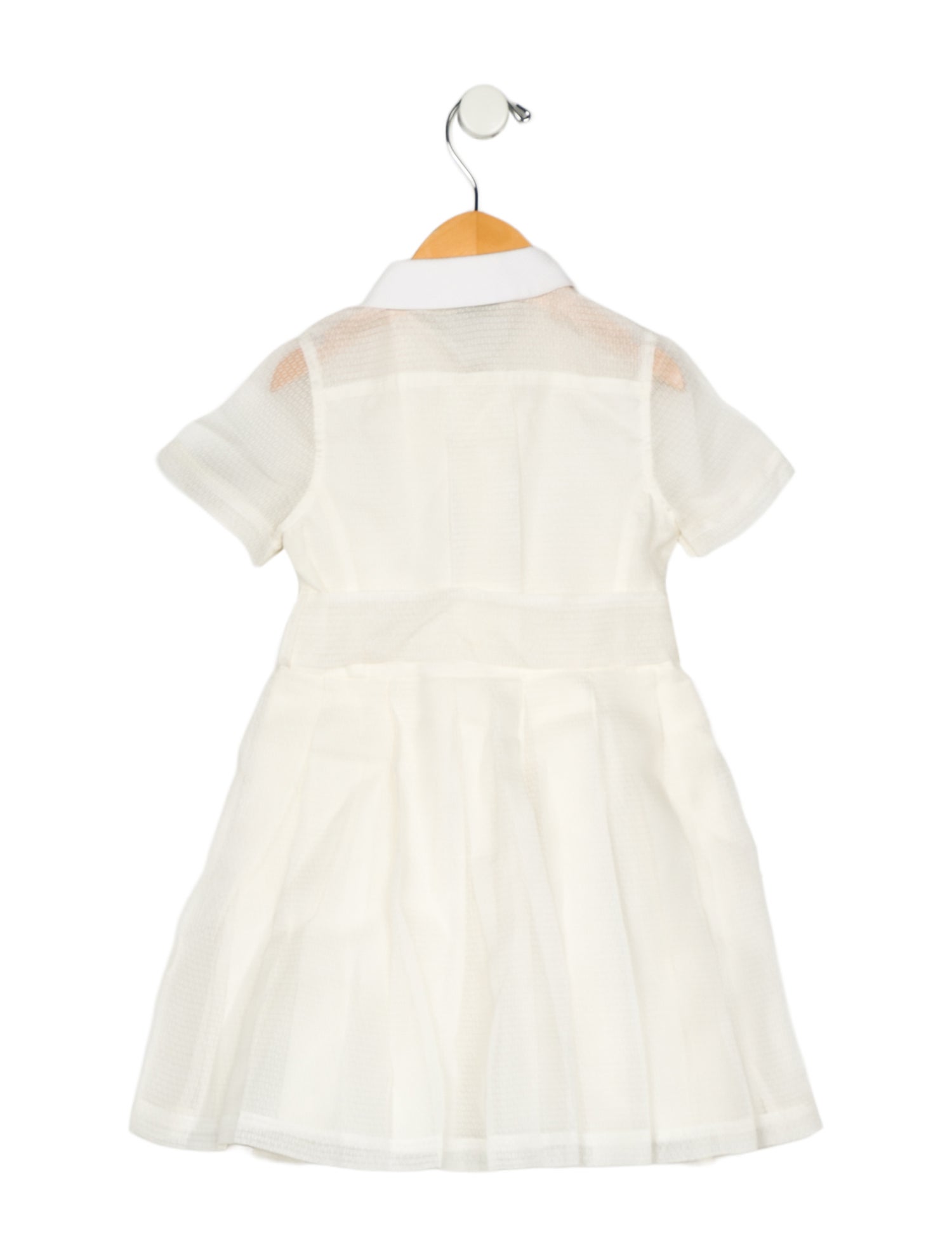 Fendi Girls' Zucca Belted Dress