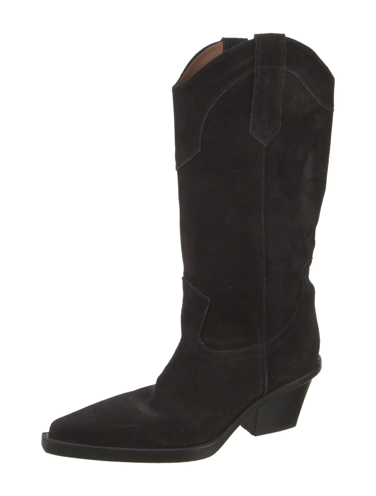 Fendi Suede Western Boots