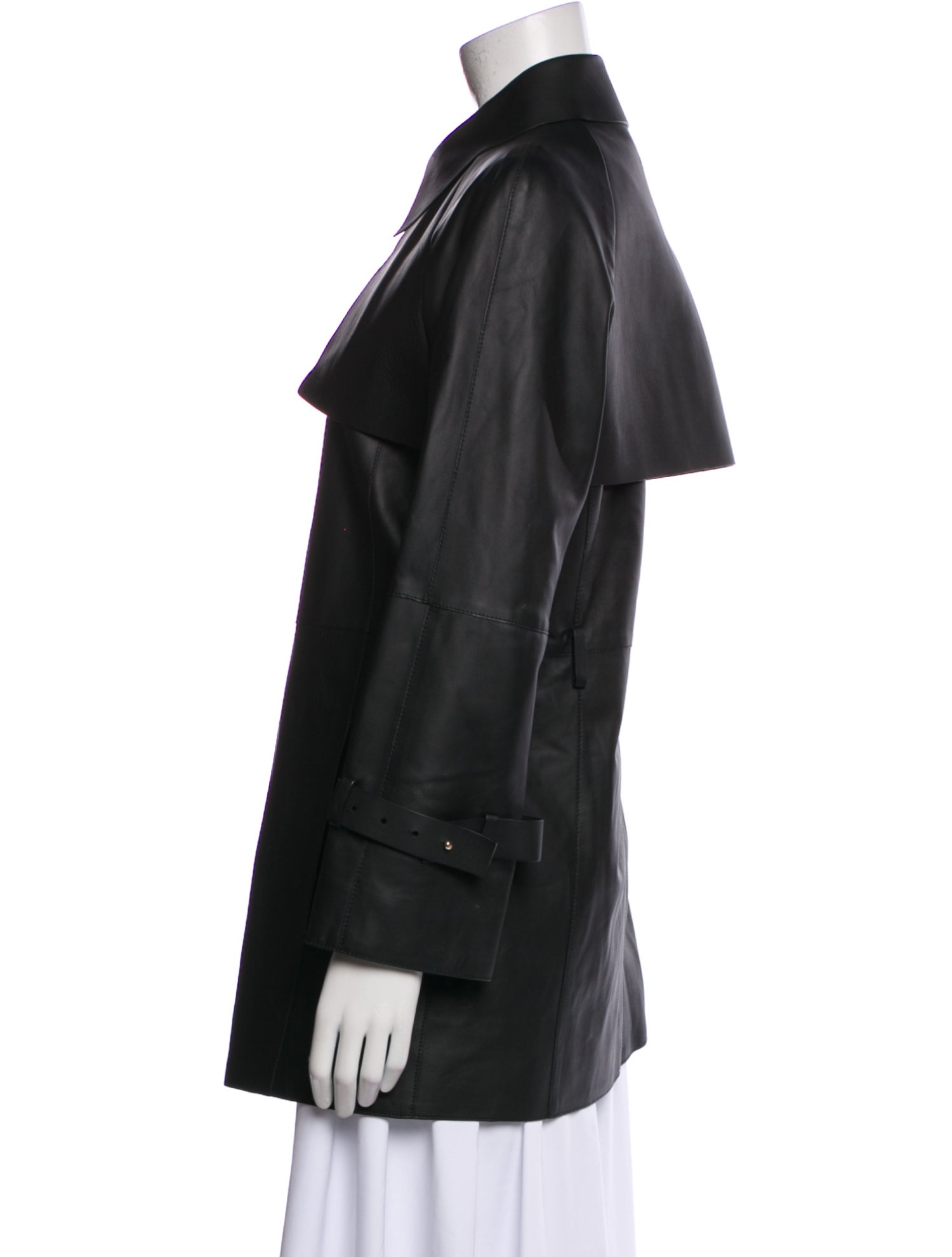 Fendi Lamb Leather Utility Jacket