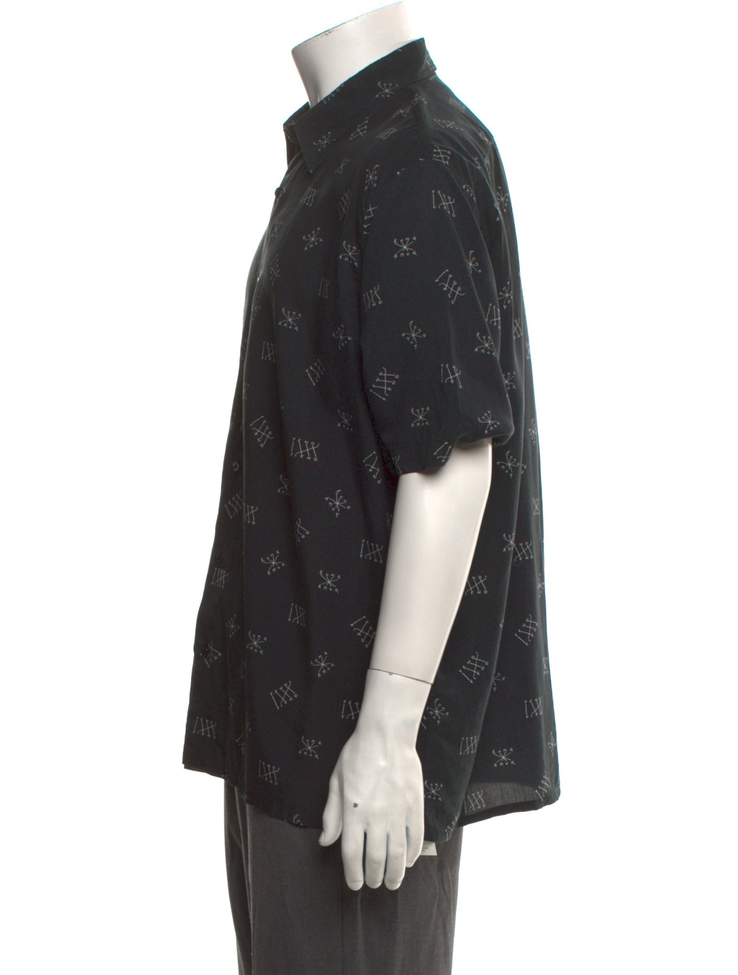 Fendi Printed Short Sleeve Shirt